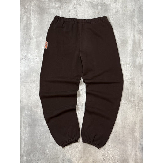 Vintage 90s Cleveland Browns NFL Graphic Spellout Sweat Pants Size Medium