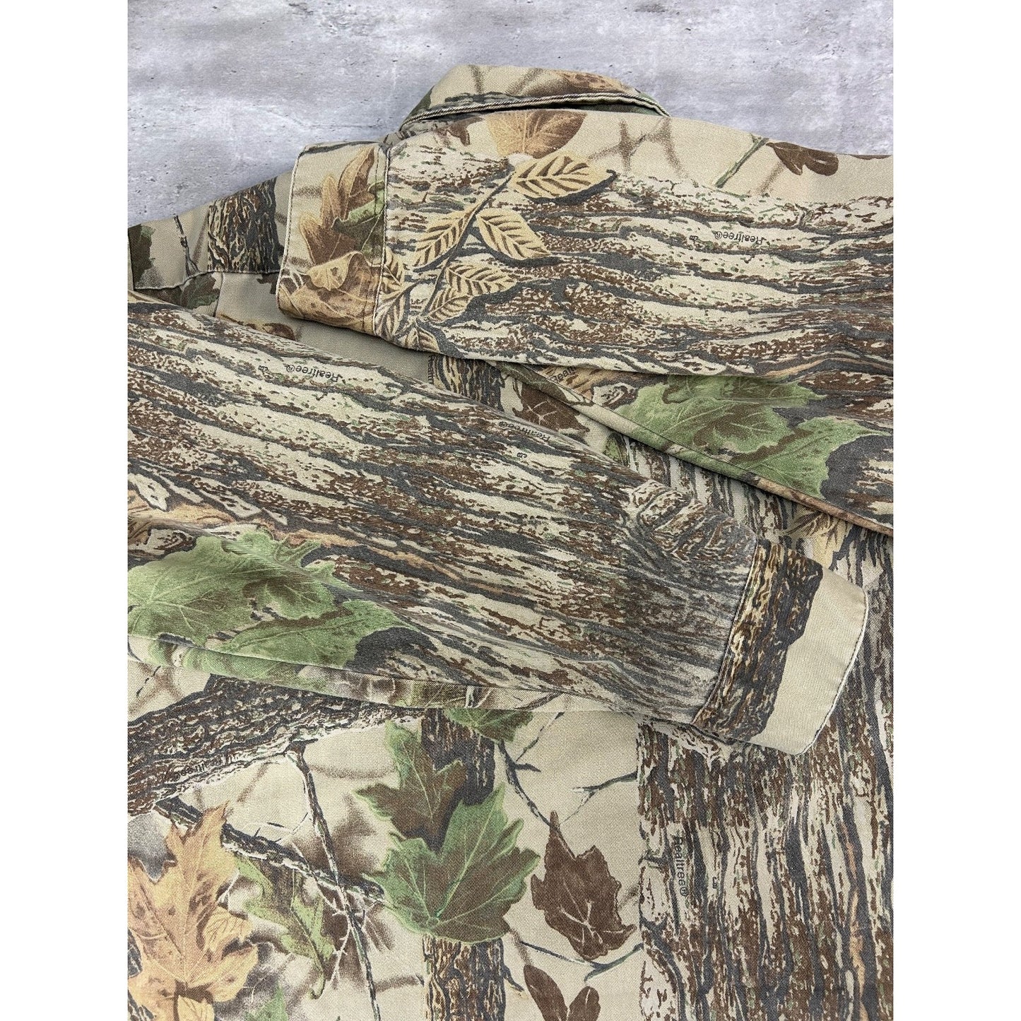 Vintage Redhead Realtree Camo Long Sleeve Hunting Button Up Shirt Size 3XL