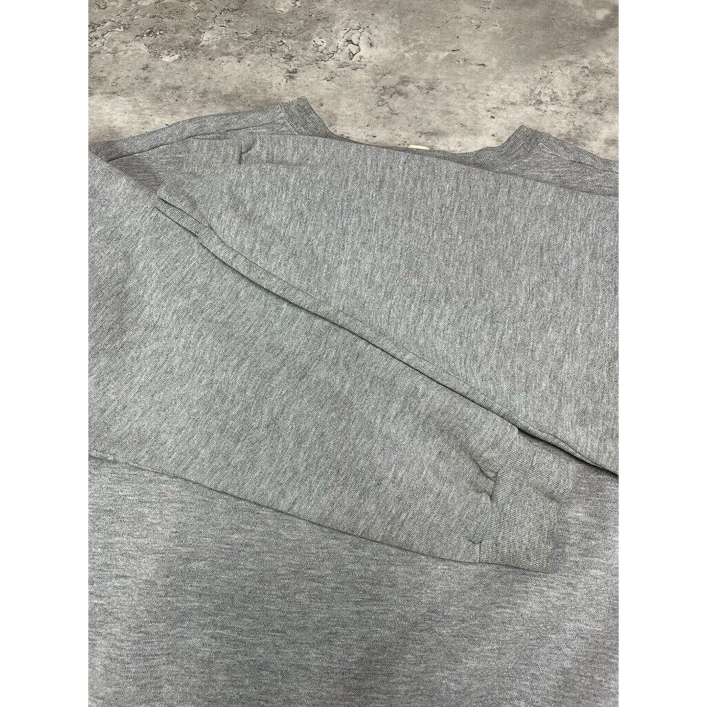 Indianapolis Colts NFL Graphic Spell Out Crewneck Sweatshirt Size Large Gray