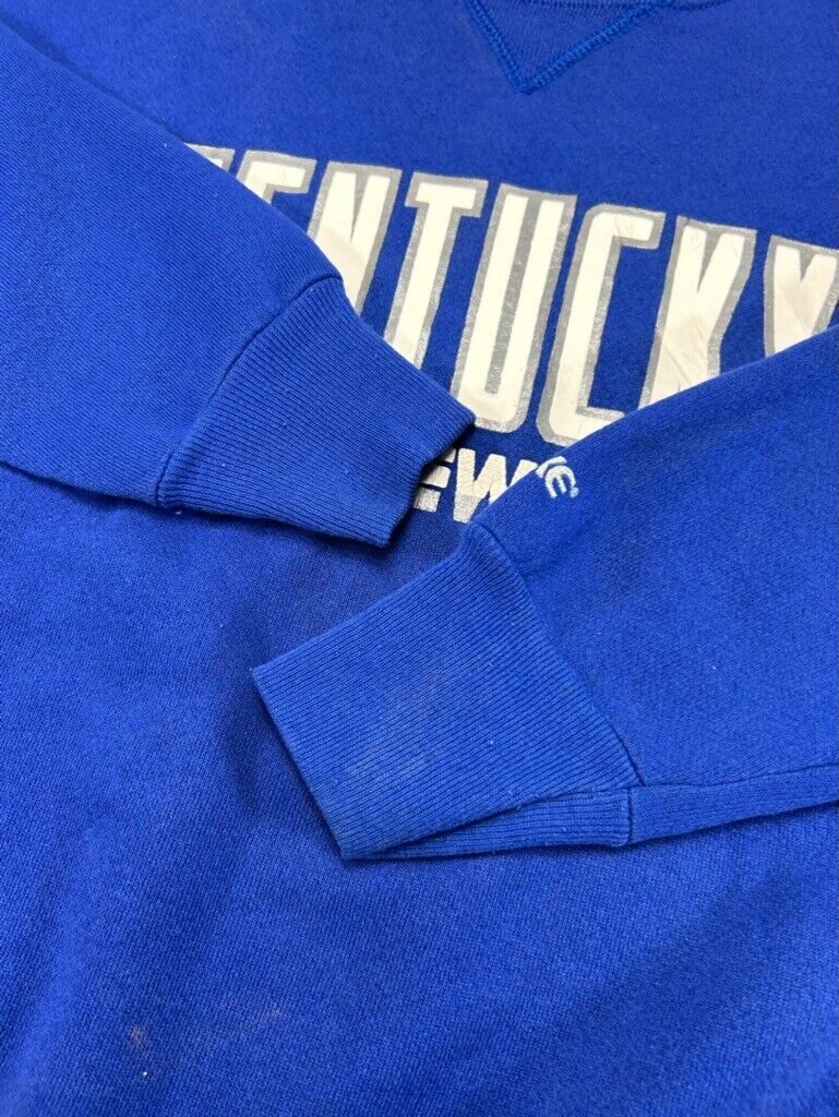 Vintage 90s Kentucky Wildcats NCAA Collegiate Spellout Sweatshirt Size Medium