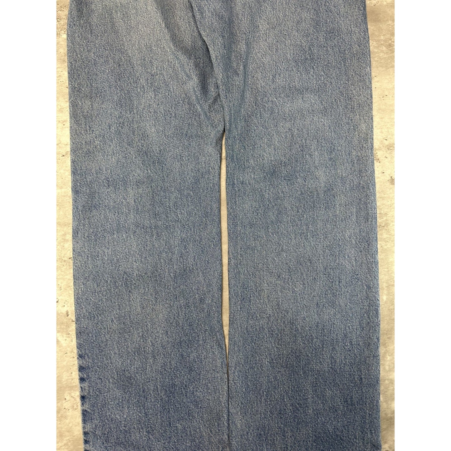 Vintage 90s Levis 505 Red Tab Light Wash Denim Pants Size 34 Blue