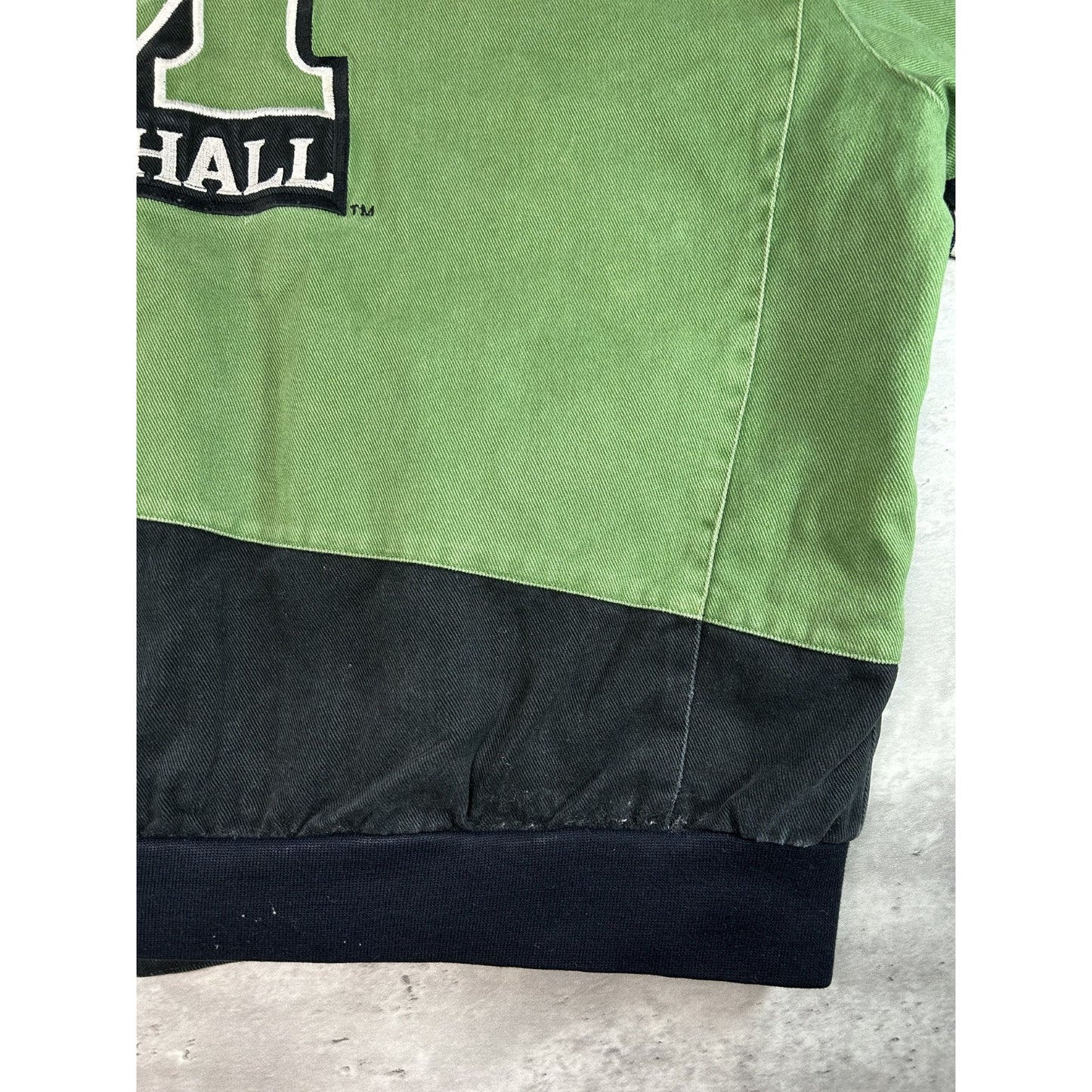 Vintage Marshall Herd NCAA Embroidered Logo Collegiate Bomber Jacket Size 3XL