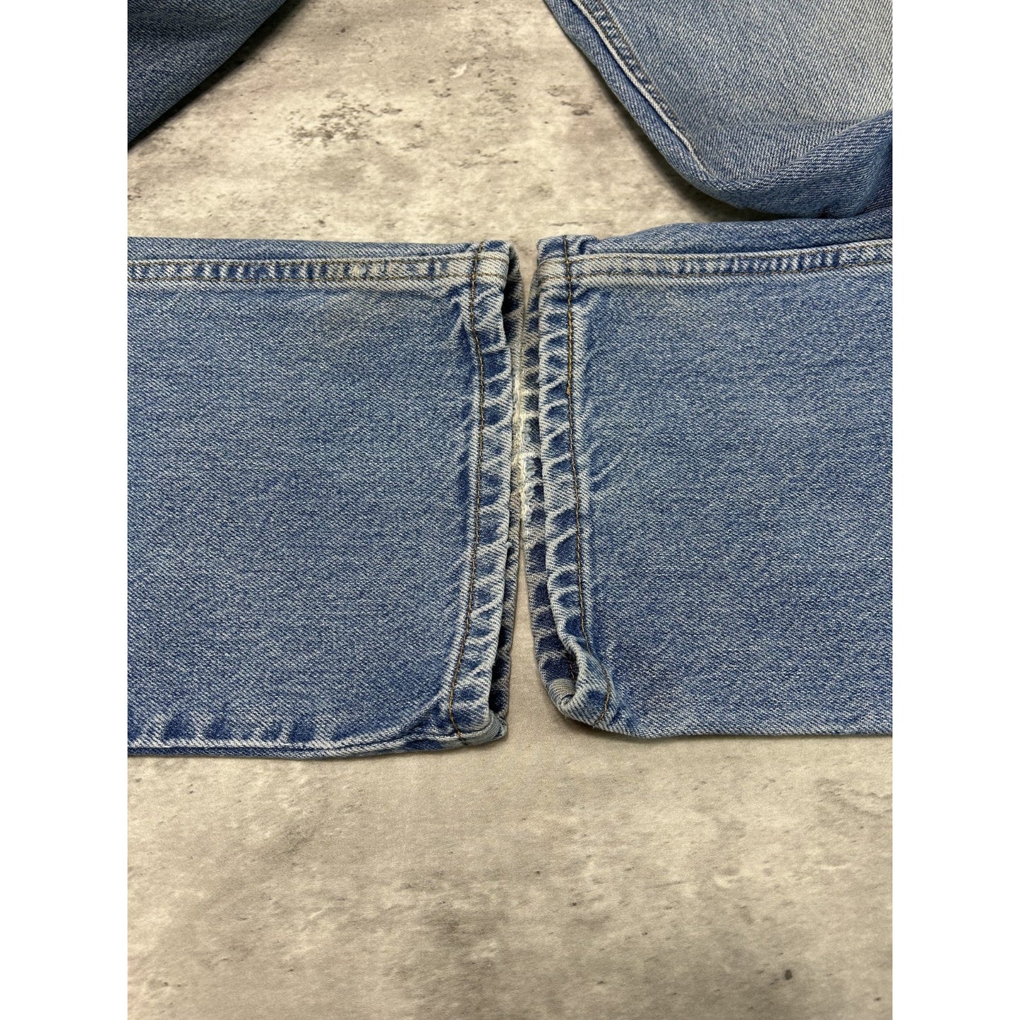 Vintage 90s Levis 505 Red Tab Light Wash Denim Pants Size 34 Blue