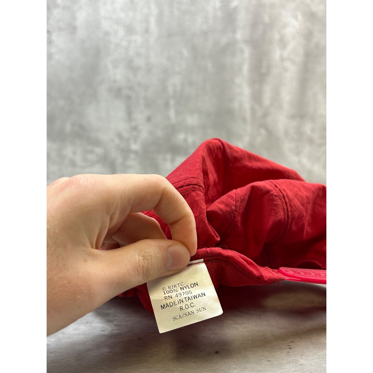 Vintage 90s Winston Cigarettes The Wrap Embroidered Spellout Snapback Hat OSFA