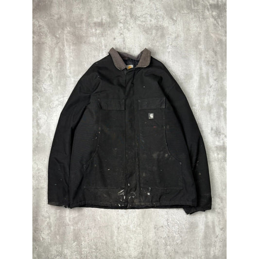 Carhartt Quilted Lined Canvas Workwear Arctic Jacket Size XXL