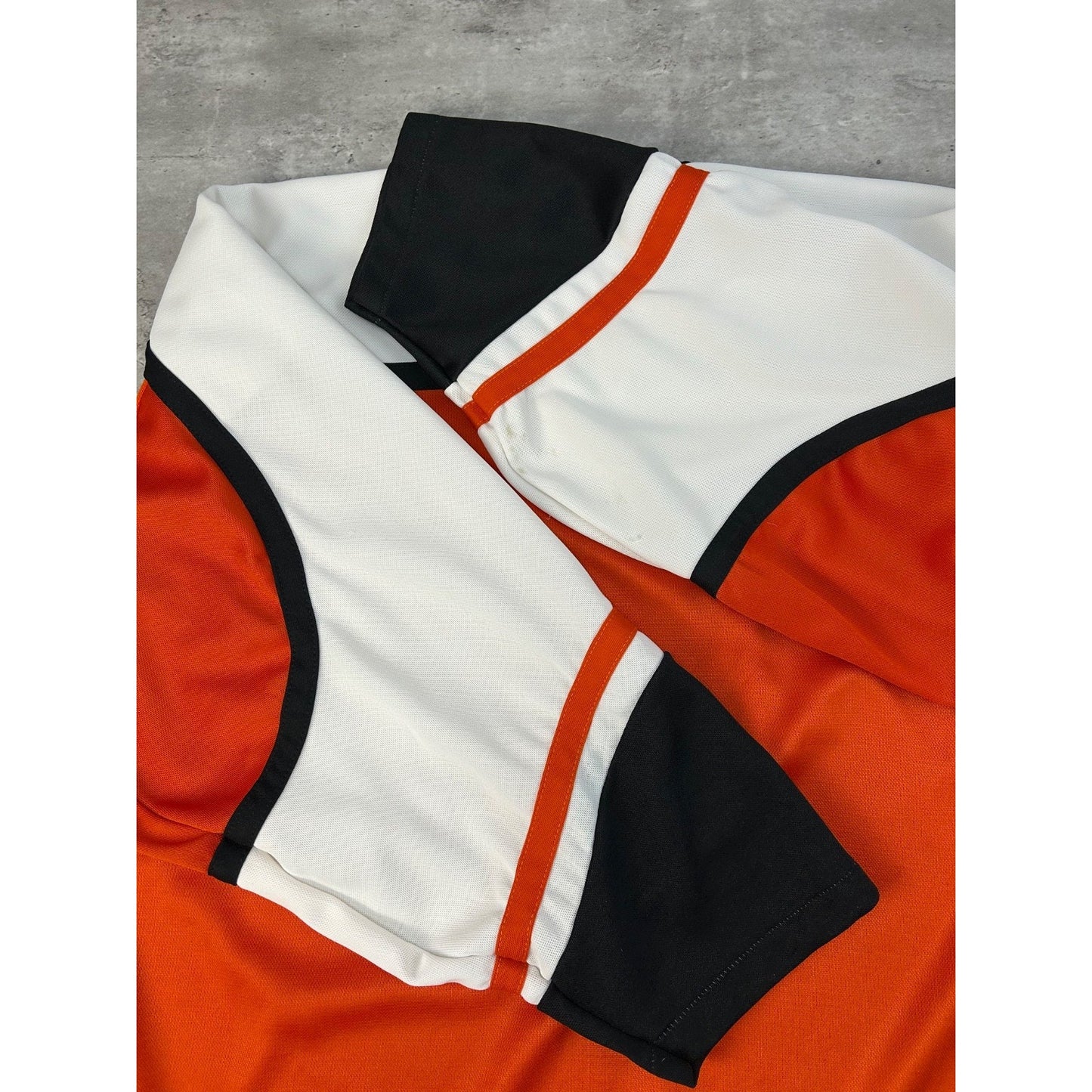 Vintage 90s Philadelphia Flyers NHL Stitched CCM Maska Hockey Jersey Size XL