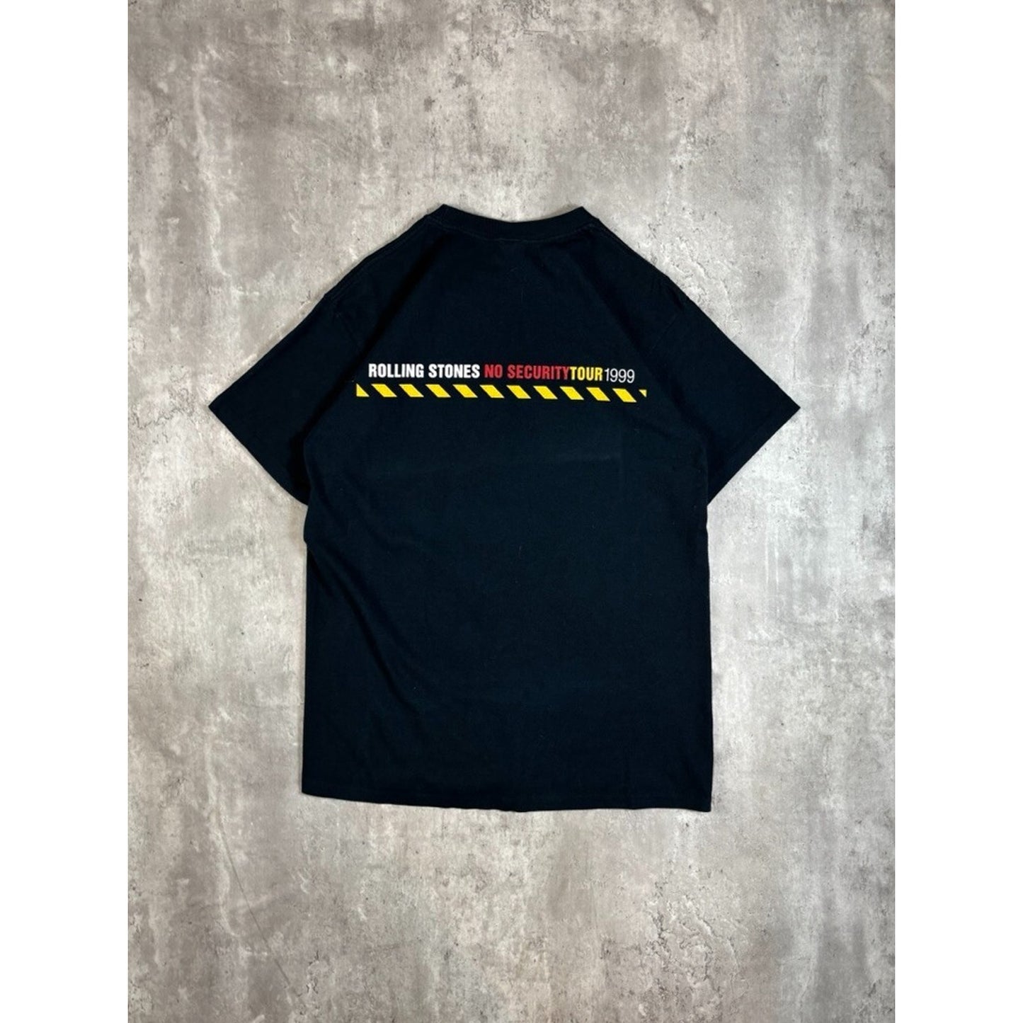 Vintage 1999 The Rolling Stones No Security Tour Rock Music Band T-Shirt Size Large