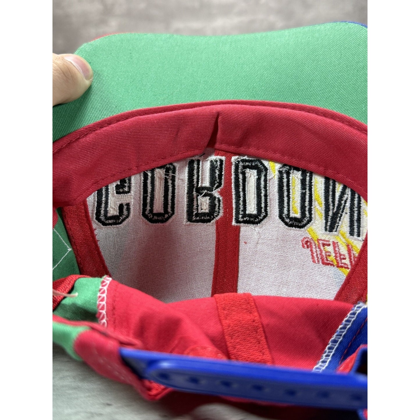 Vintage 90s Jeff Gordon #24 Nascar 50th Anniversary Snapback Hat OSFA