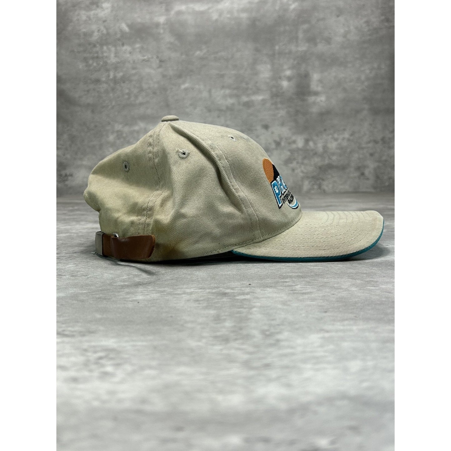 Vintage Phoenix International Speedway Embroidered Spellout Strapback Hat OSFA