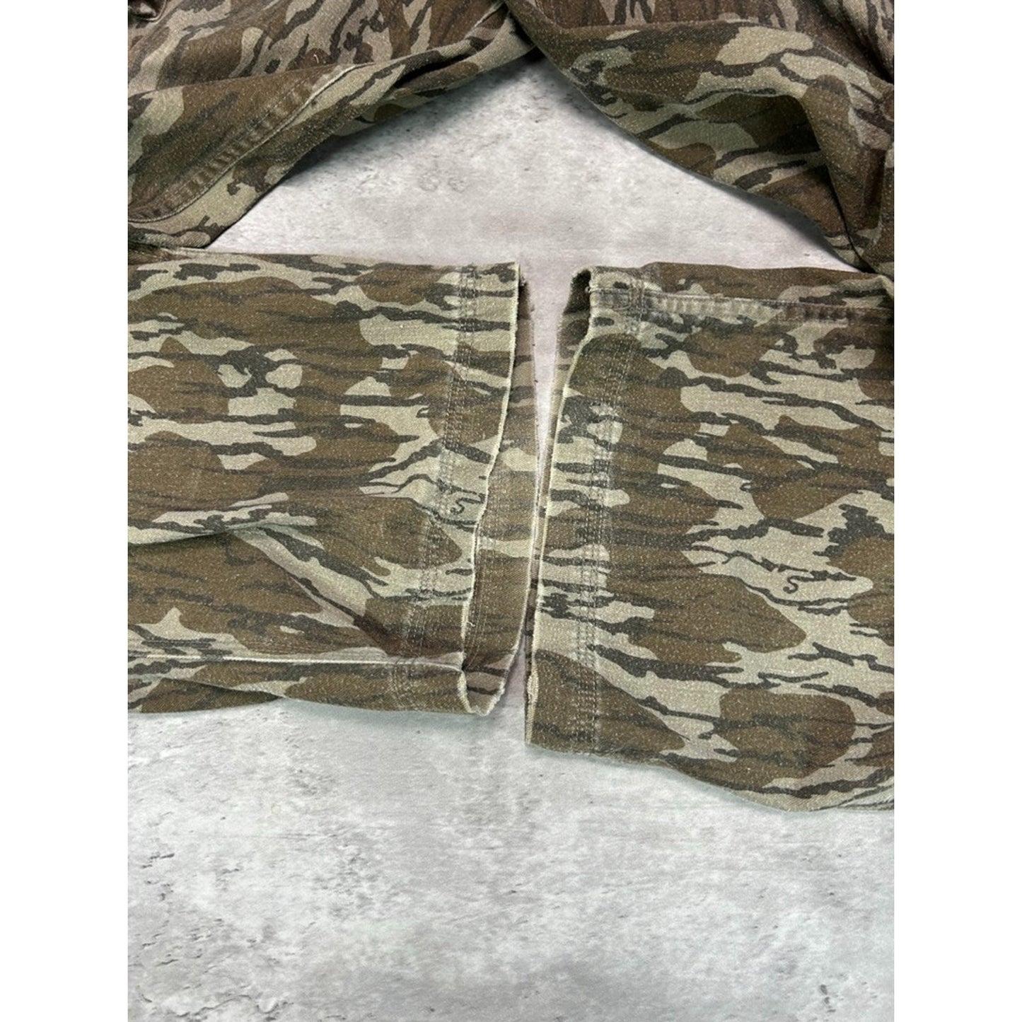 Vintage Mossy Oak Apparel Tree Camo Hunting Cargo Pants Size 36