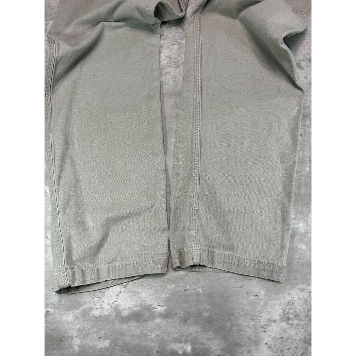 Carhartt Relaxed Fit Canvas Workwear Five Pocket Pants Size 38 Beige