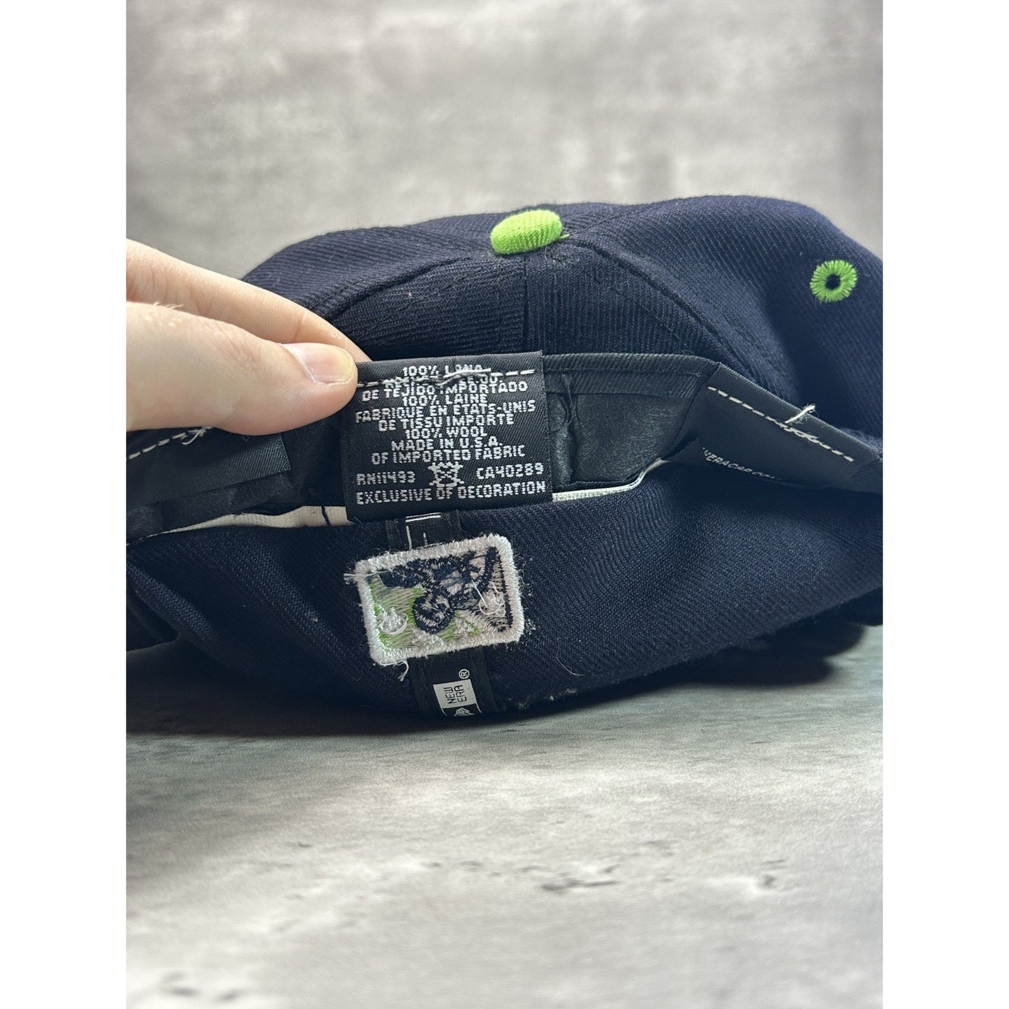 Hillsboro Hops MiLB Embroidered Logo Baseball Fitted Hat 7 1/2