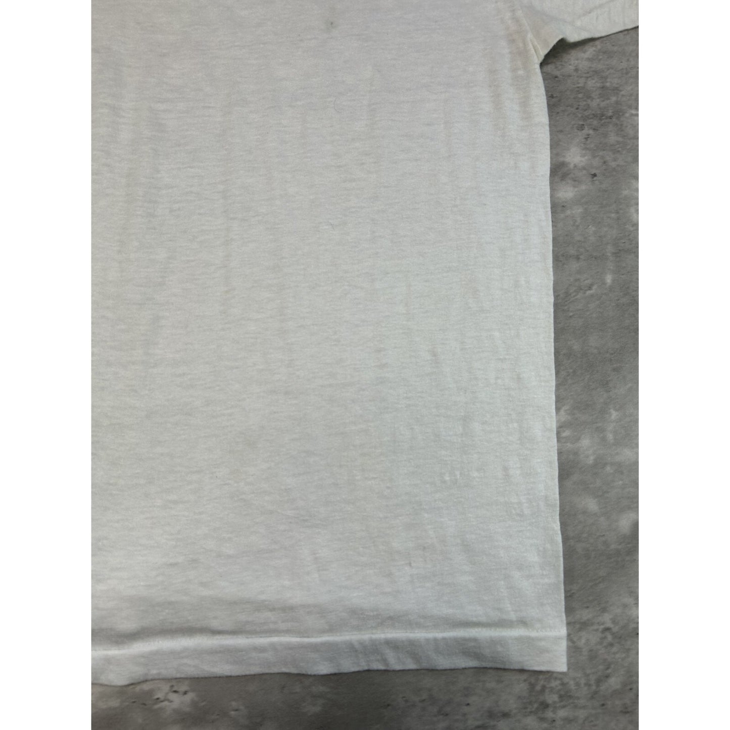 Vintage 80s Fitness Tech Computer Technology & Muscle Ringer T-Shirt Size Small