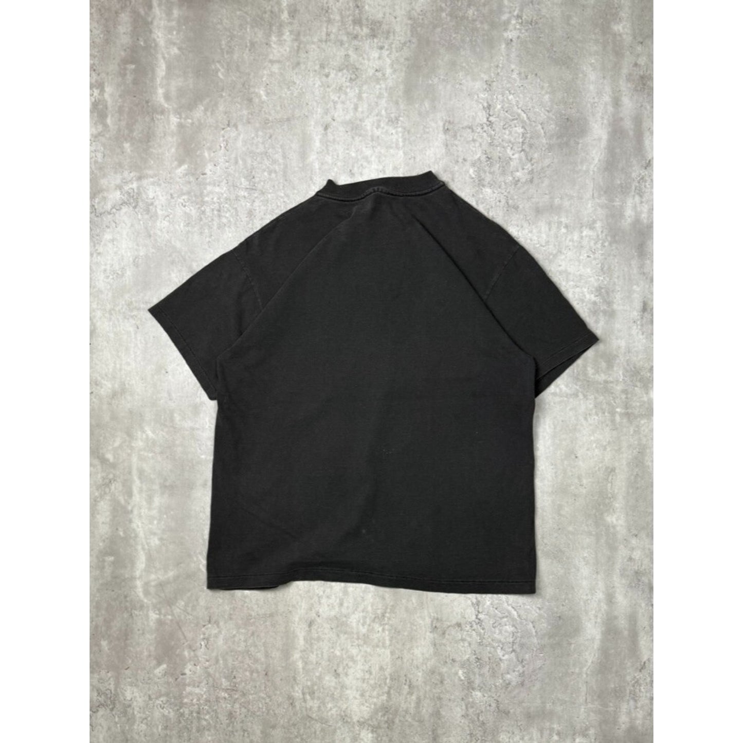 Vintage Cheetah Pack Animal Nature Graphic T-Shirt Size Medium Black