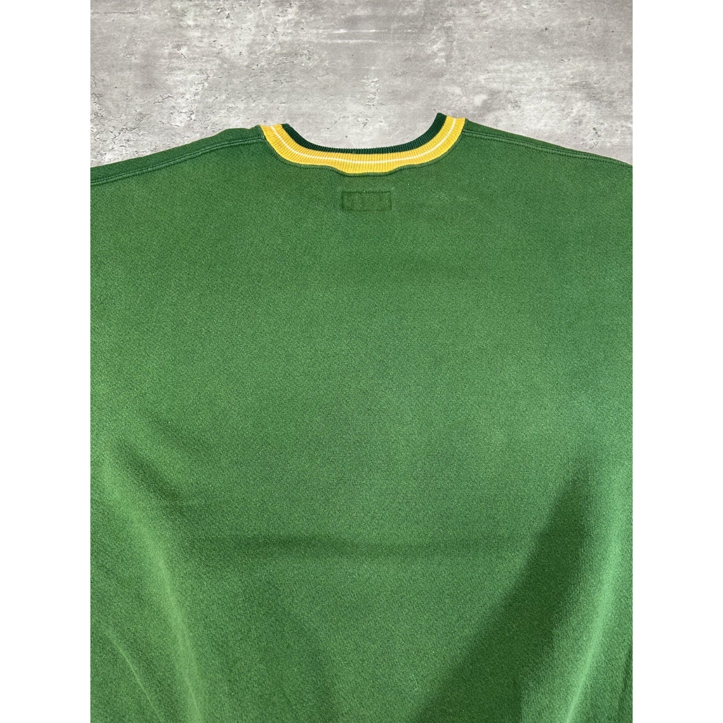 Vintage 90s Green Bay Packers NFL Embroidered Spellout Football Sweatshirt Sz XL