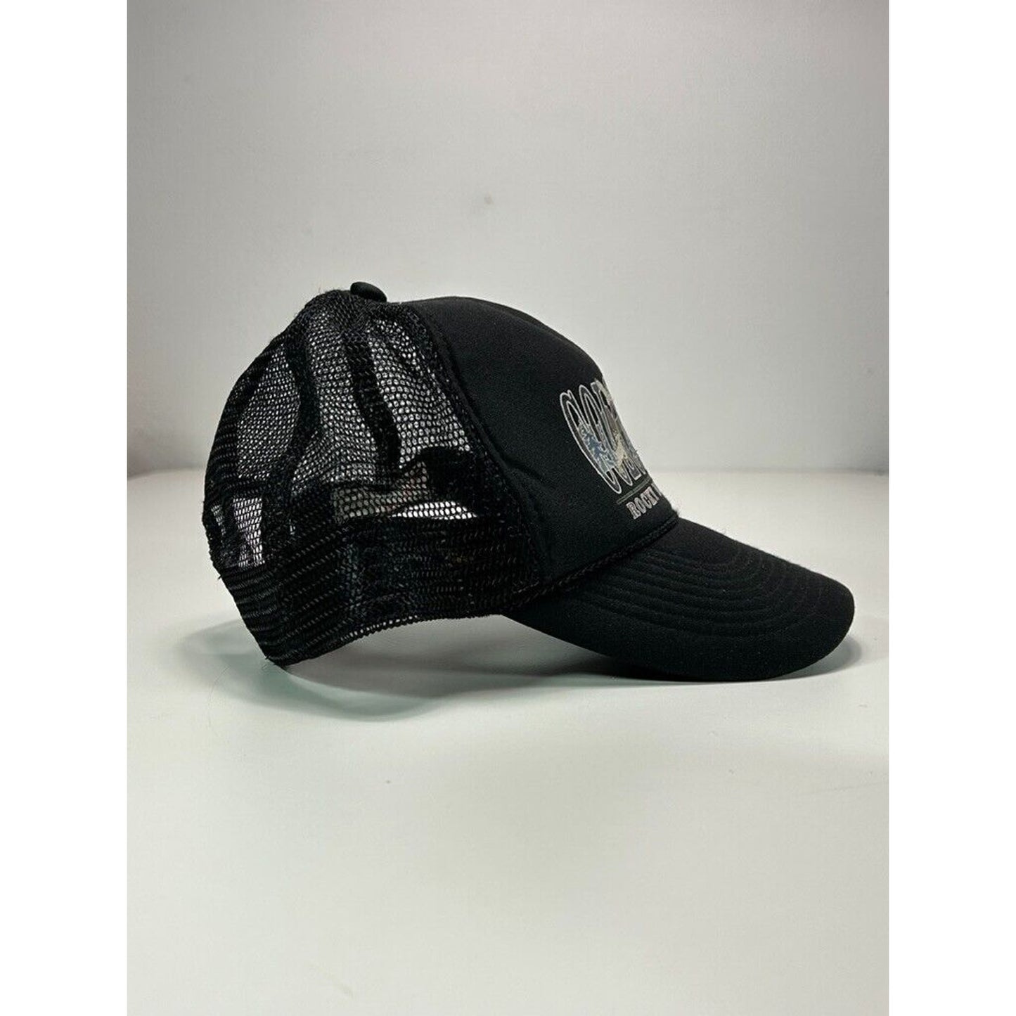 Vintage 80s/90s Colorado Rocky Mountains Graphic Trucker Snapback Hat OSFA