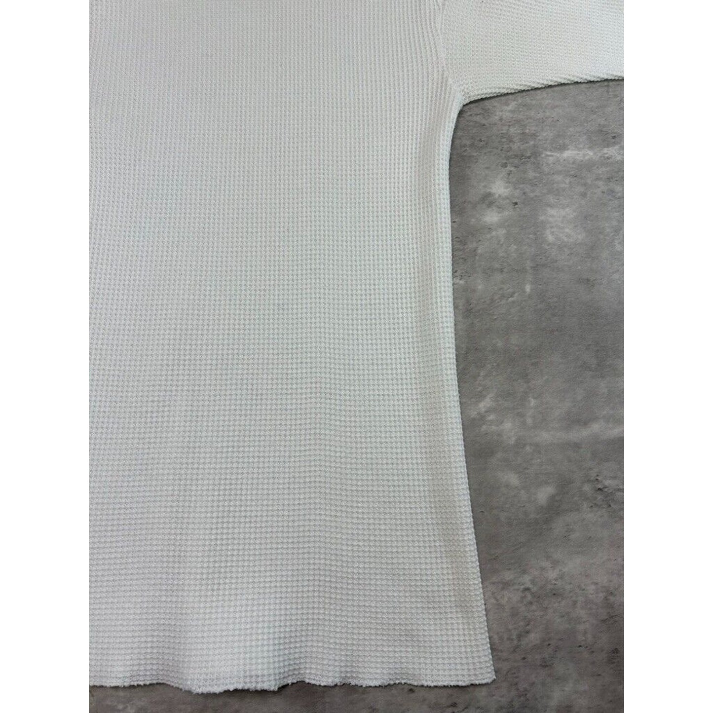 Vintage 1980s Handex Blank Thermal Print Long Sleeve T-Shirt Size Medium