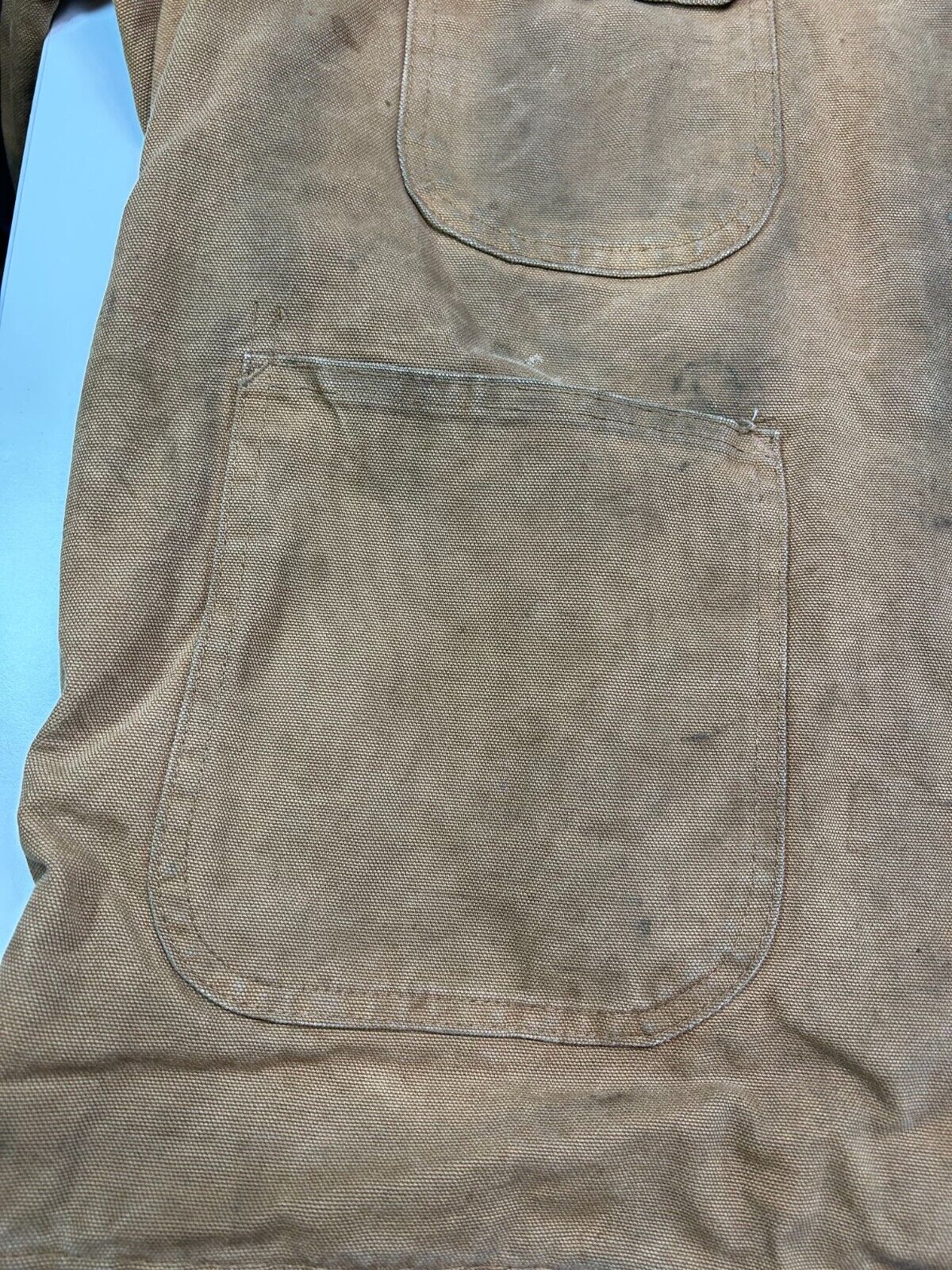 Vintage 80s/90s Carhartt Quilted Lined Canvas Workwear Chore Jacket Size XL