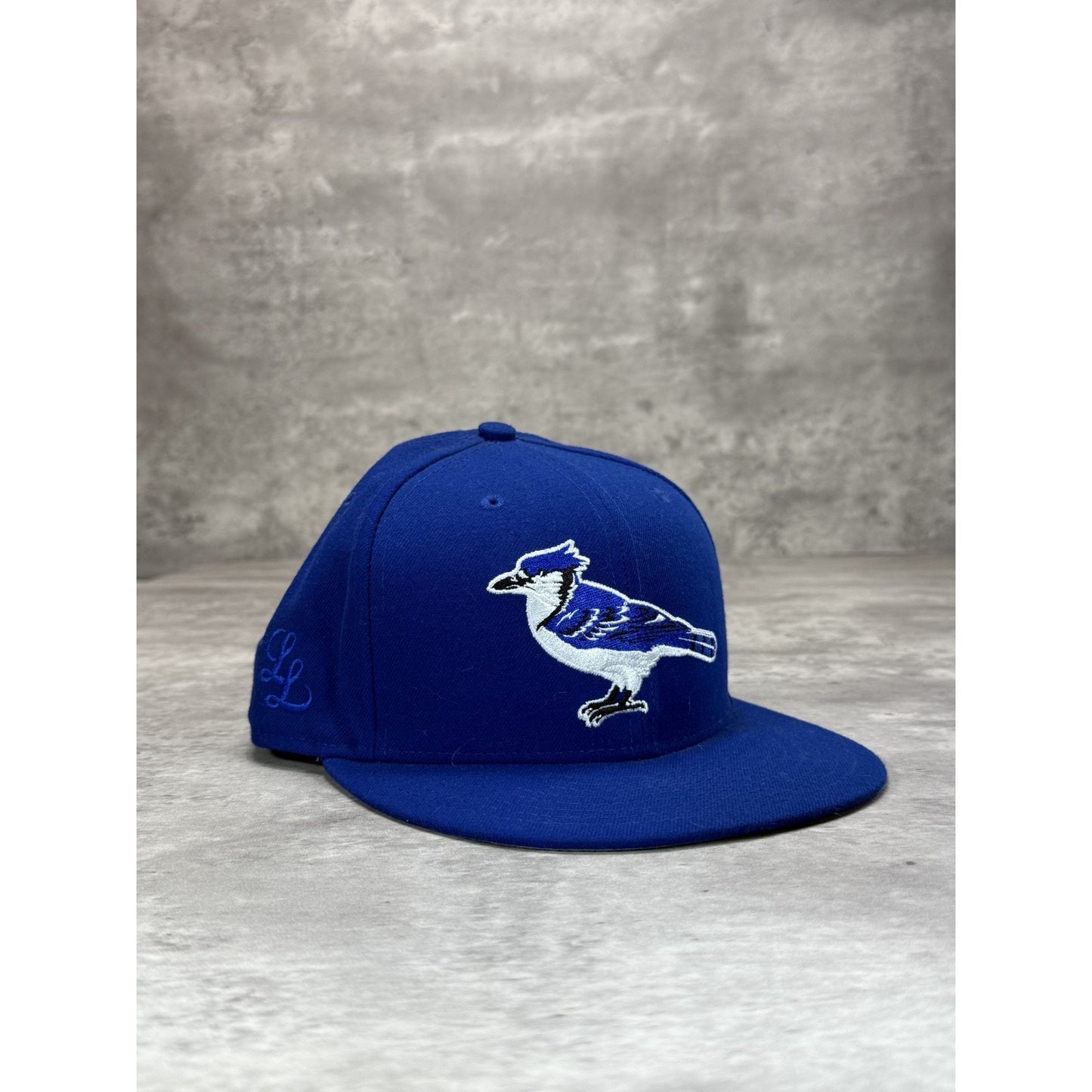 Toronto Blue Jays MLB LL BLue Bird Embroidered Baseball Fitted Hat 7 3/8