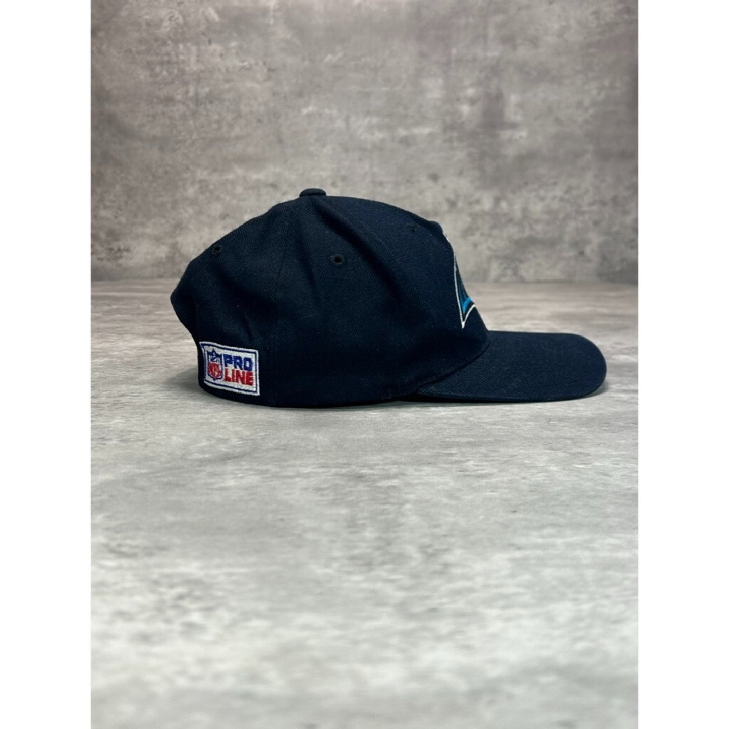 VTG 90s Carolina Panthers NFL Sports Specialties Plain Logo Snapback Hat OSFA