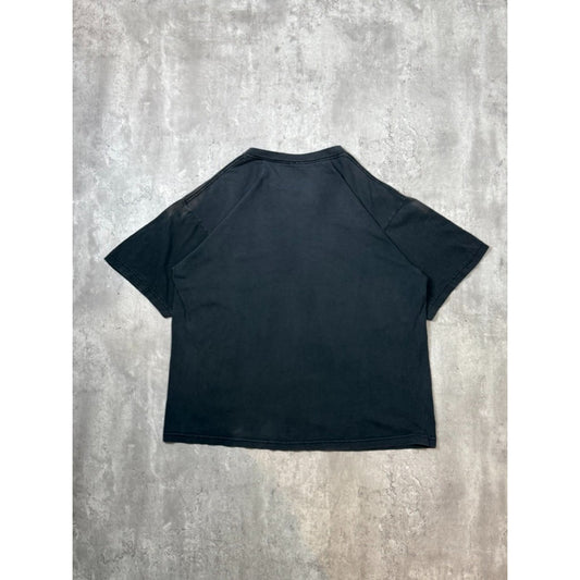 Vintage 1998 WWF Steve Austin Stone Cold University Spellout T-Shirt Size XL