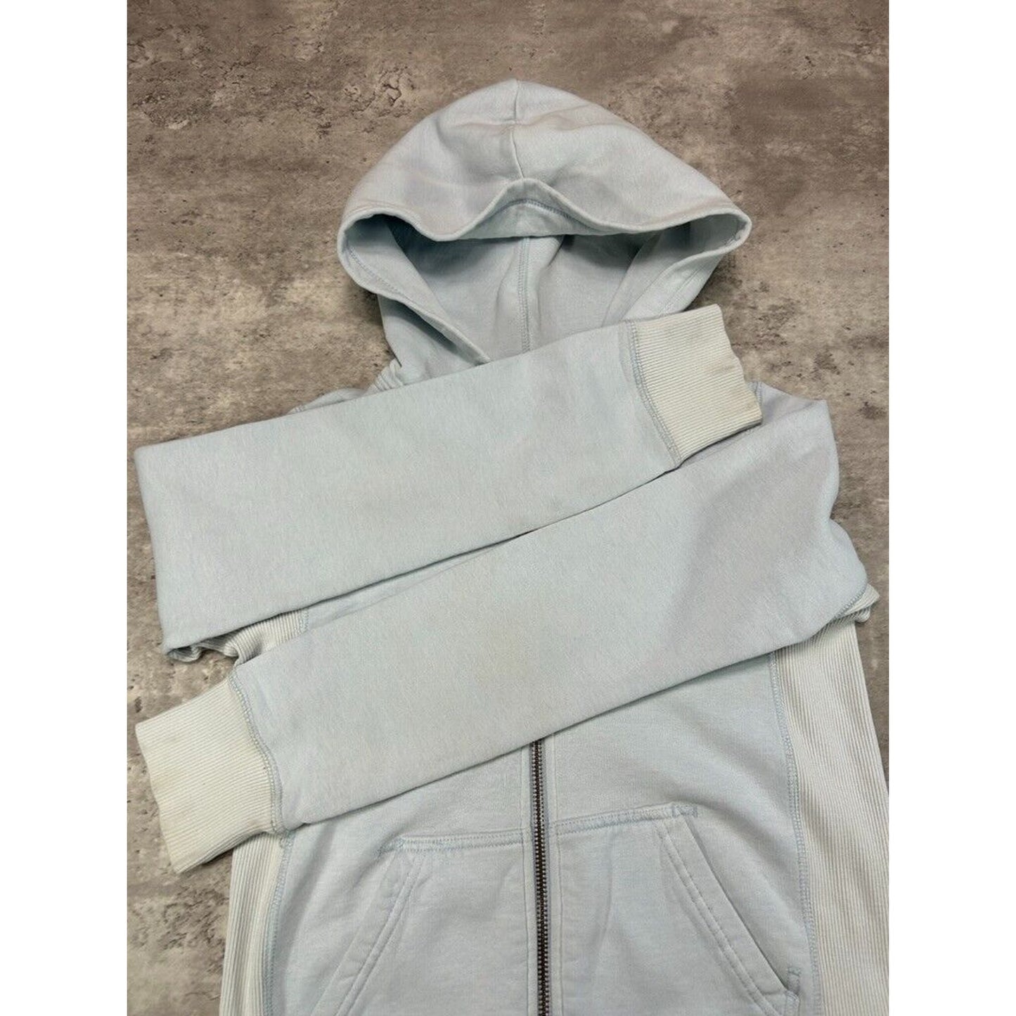 Vintage Womens Nike Embroidered Spell Out Logo Full Zip Hooded Sweatshirt Size M