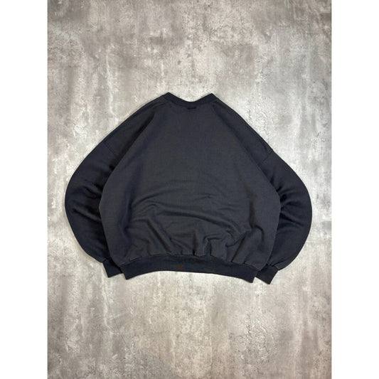 Vintage 90s Hanes Comfortblend Blank Pull Over Crewneck Sweatshirt Size XXXL