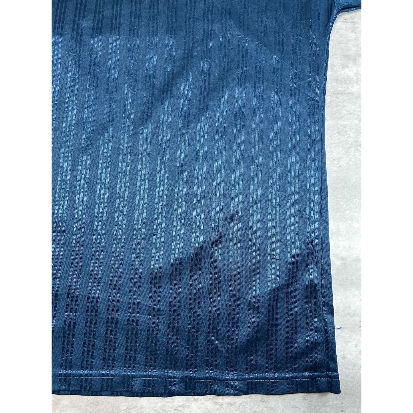 Vintage 90s Adidas Graphic Trefoil Two Tone Soccer Jersey Size XL Blue