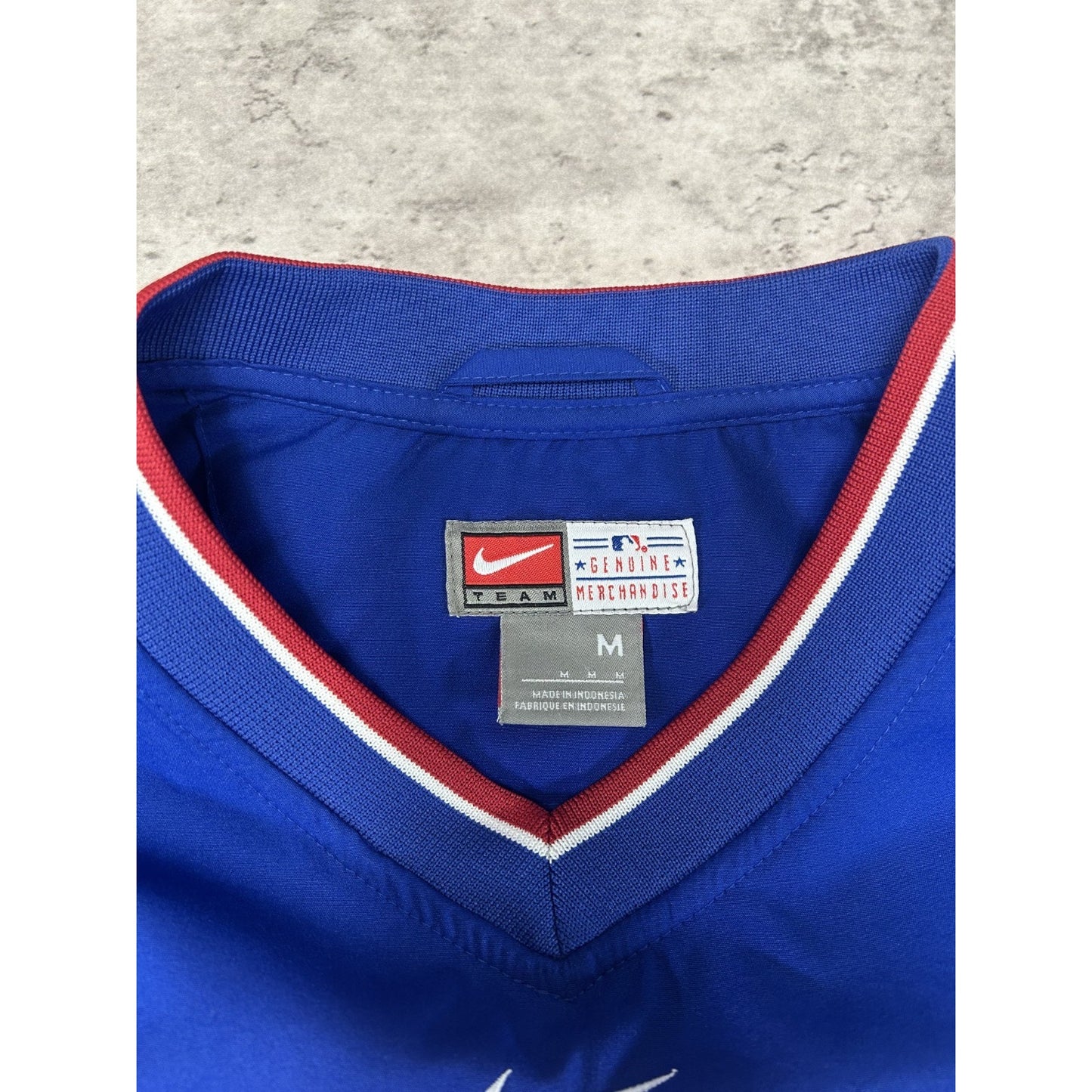 Vintage 2000s Chicago Cubs MLB Nike Embroidered Windbreaker Jacket Size Medium