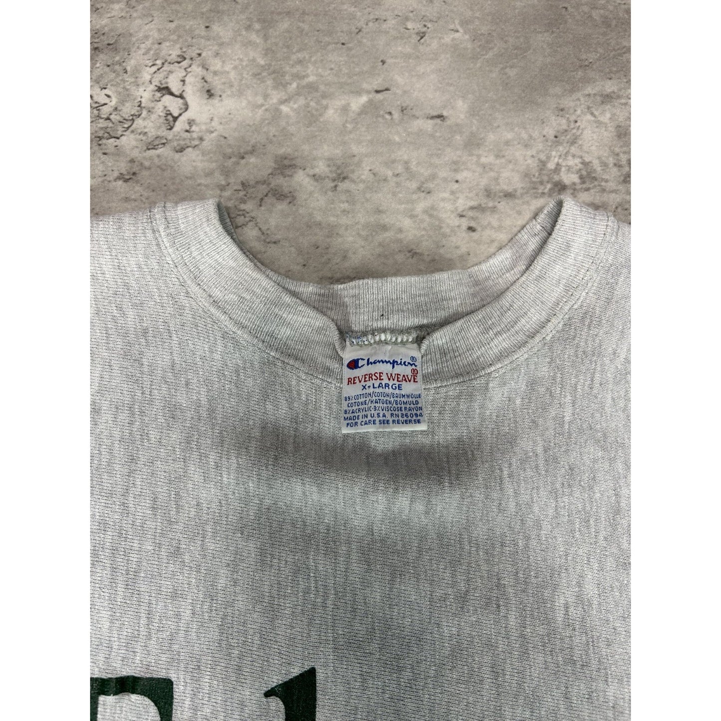 Vintage 90s Tulane NCAA Champion Reverse Weave Crewneck Sweatshirt Size XL