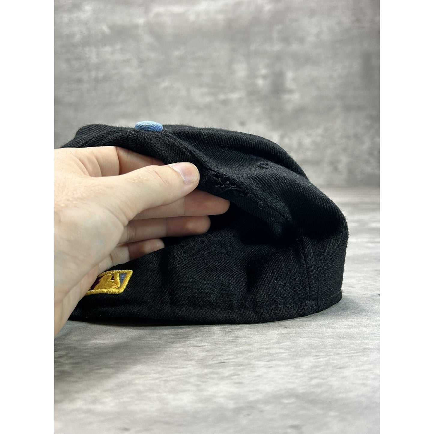 Cleveland Indians MLB Abstract Color Embroidered Logo Baseball Fitted Hat 7 3/8