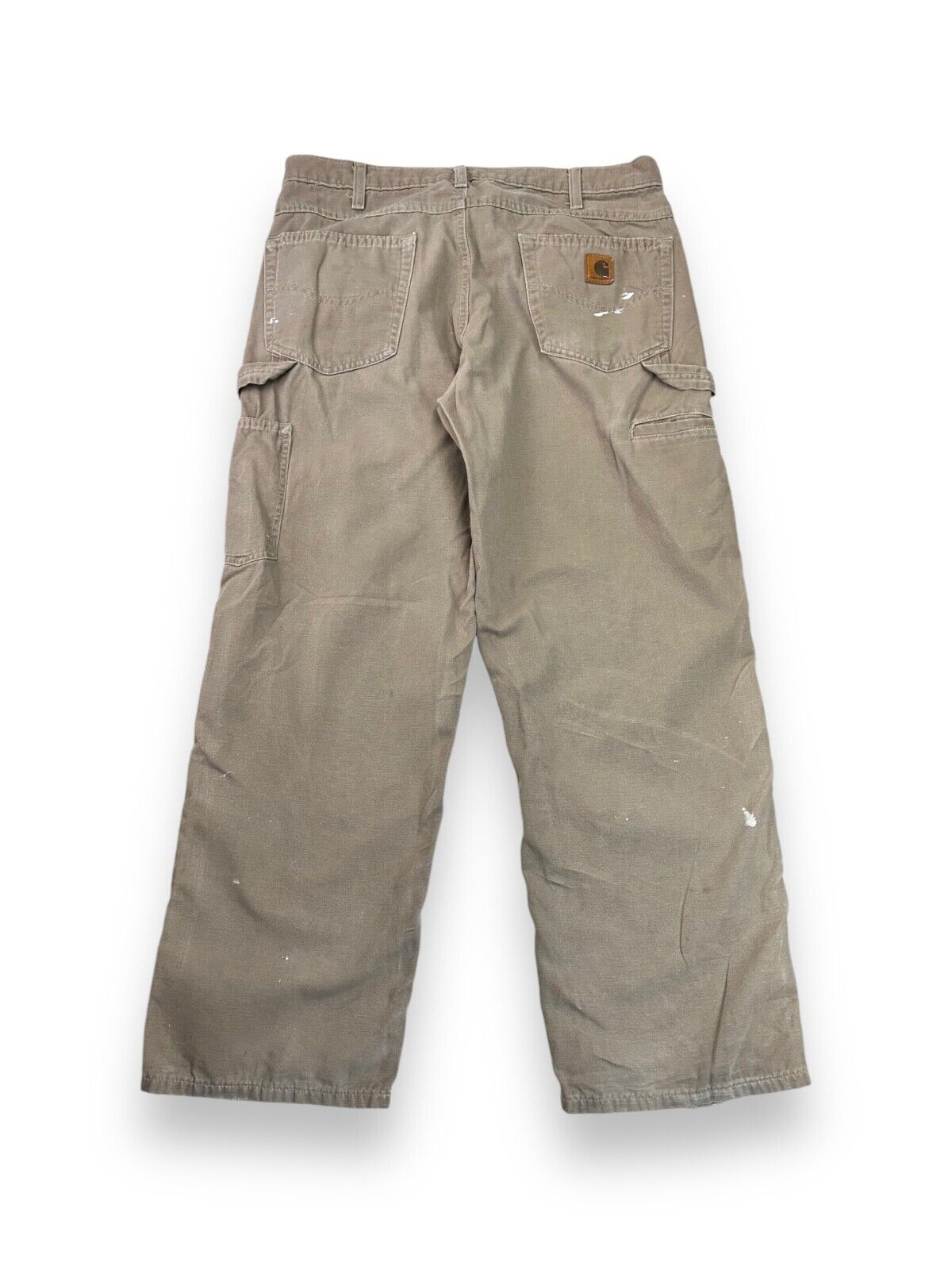 Vintage Carhartt Loose Fit Canvas Workwear Carpenter Pants Size 34