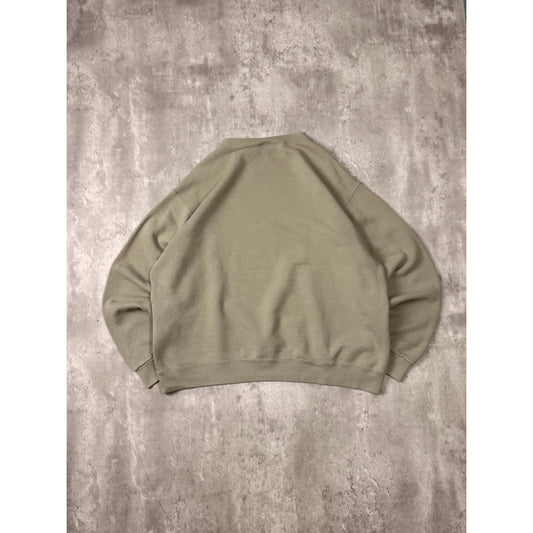 Vintage 2000s Nike Embroidered Mini Swoosh Earth Tone Sweatshirt Size XL