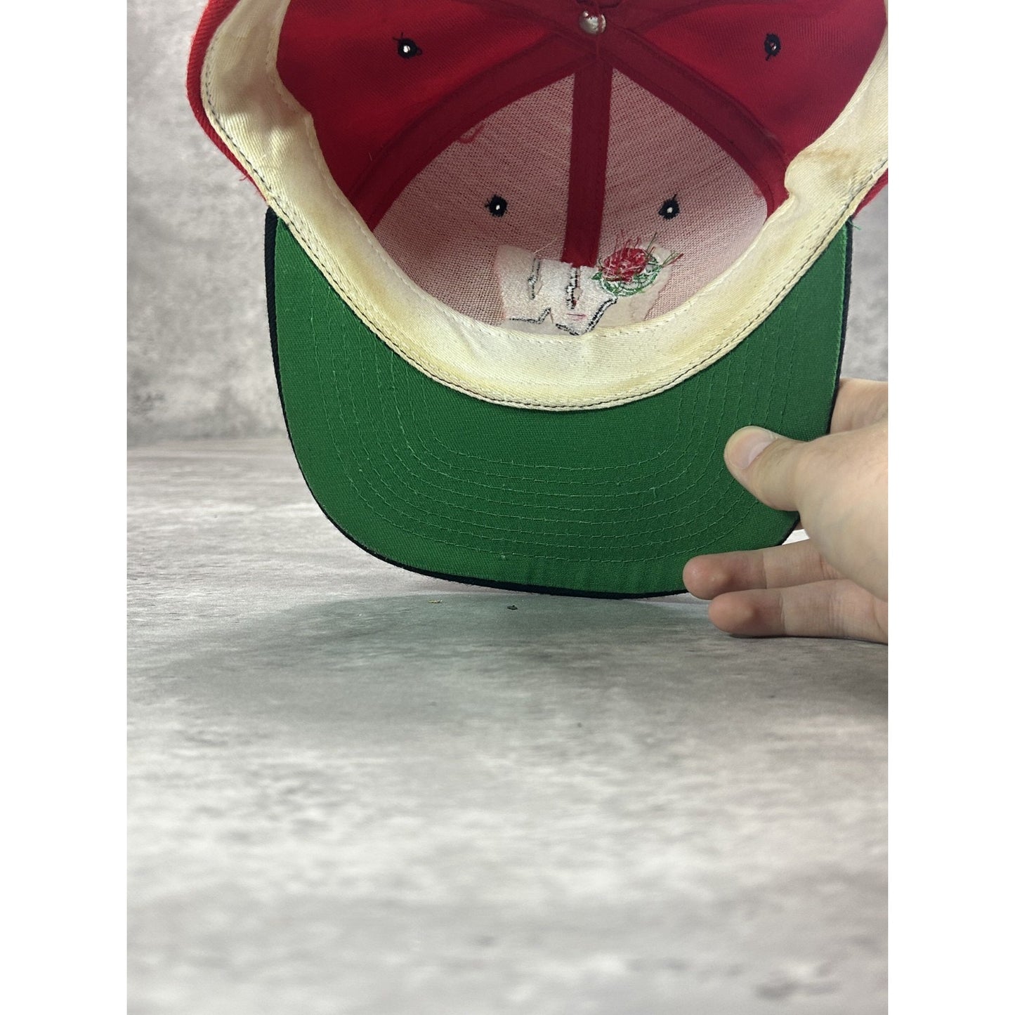 Vintage 1994 Wisconsin Badgers NCAA Rose Bowl Champs Snapback Hat OSFA