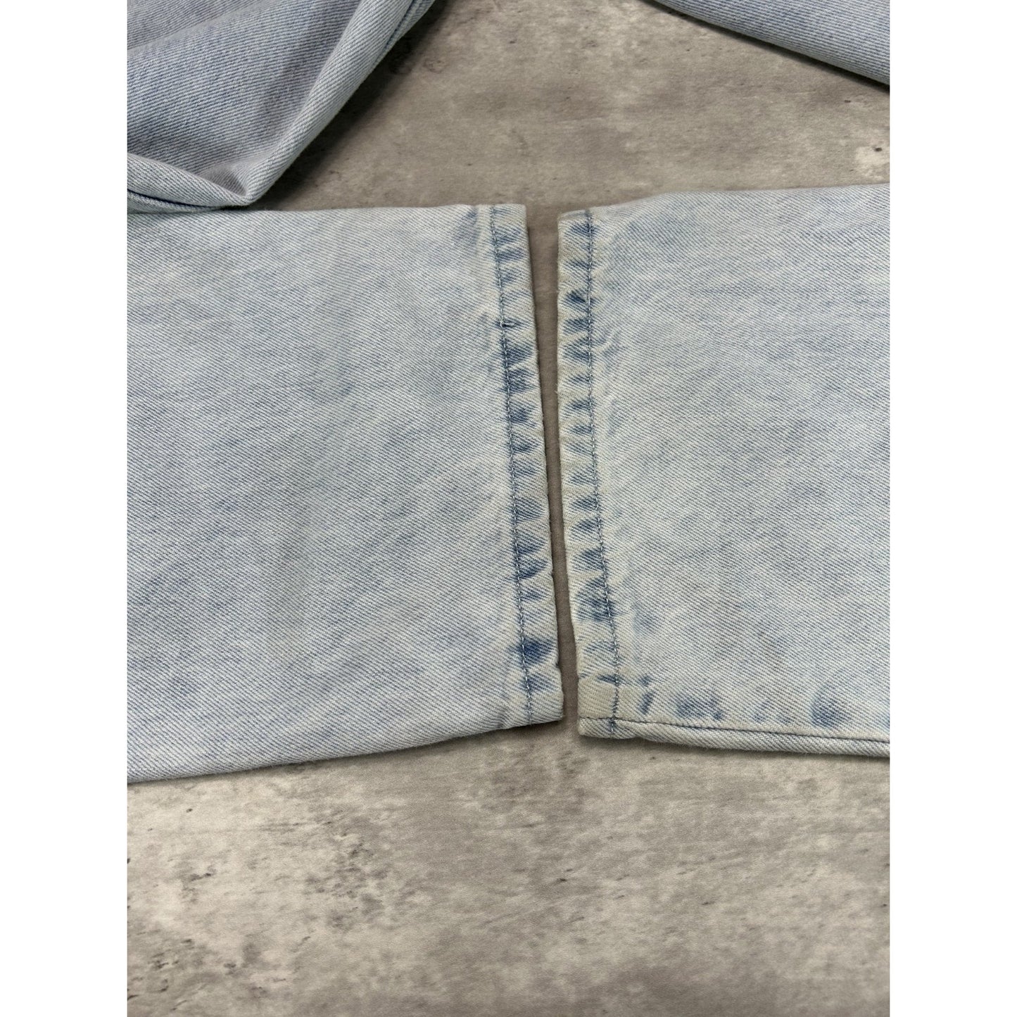 Vintage 90s Levis Silver Tab Loose Fit Light Wash Denim Pants Size 33 Blue