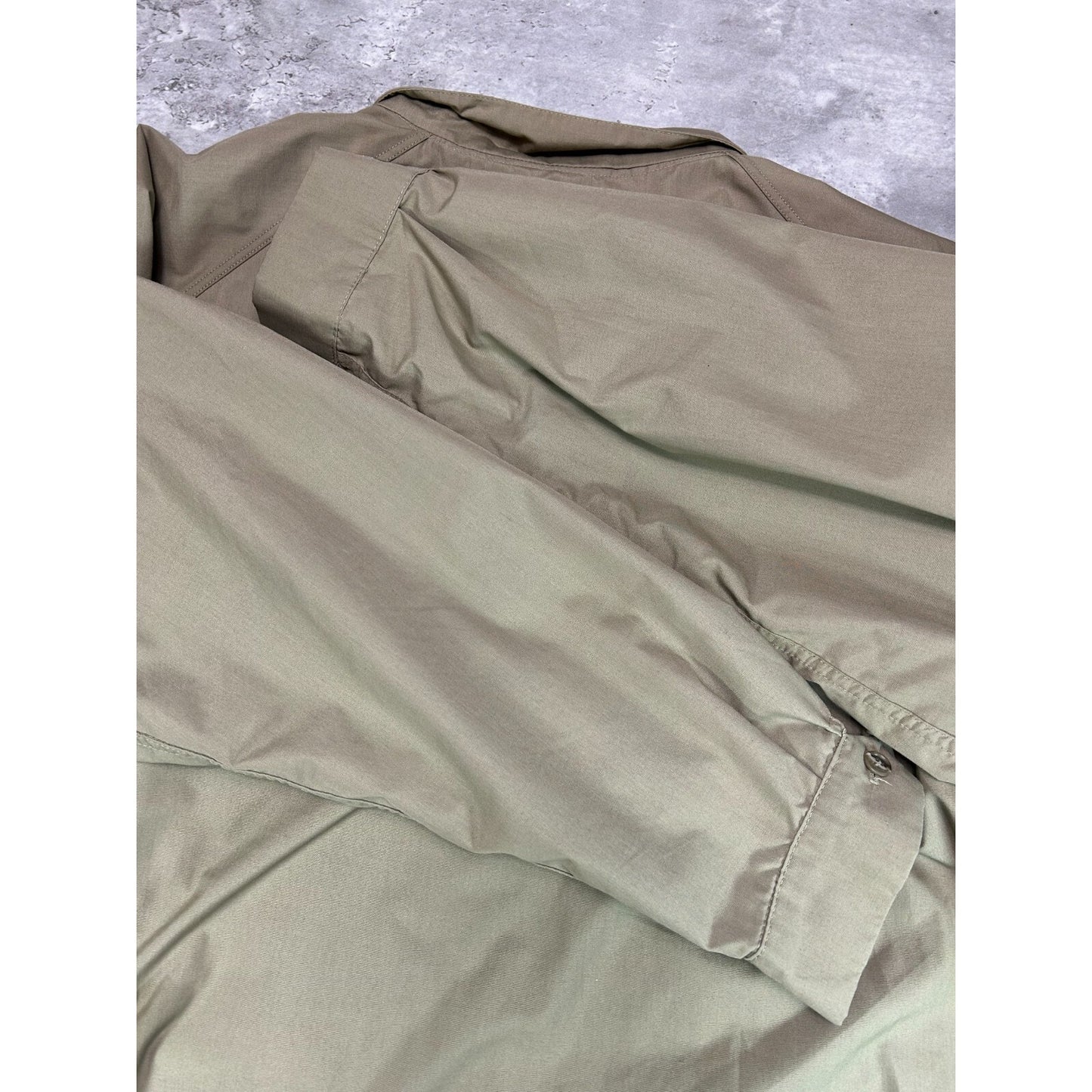 Vintage 1970s English Squire Harrington Ricky Jacket Size 58 XXL Beige