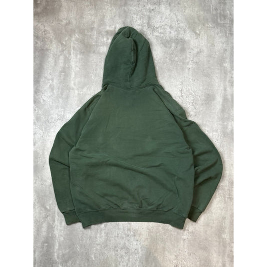 Vintage 90s Champion Embroidered Spellout Pullover Hooded Sweatshirt Size XXL