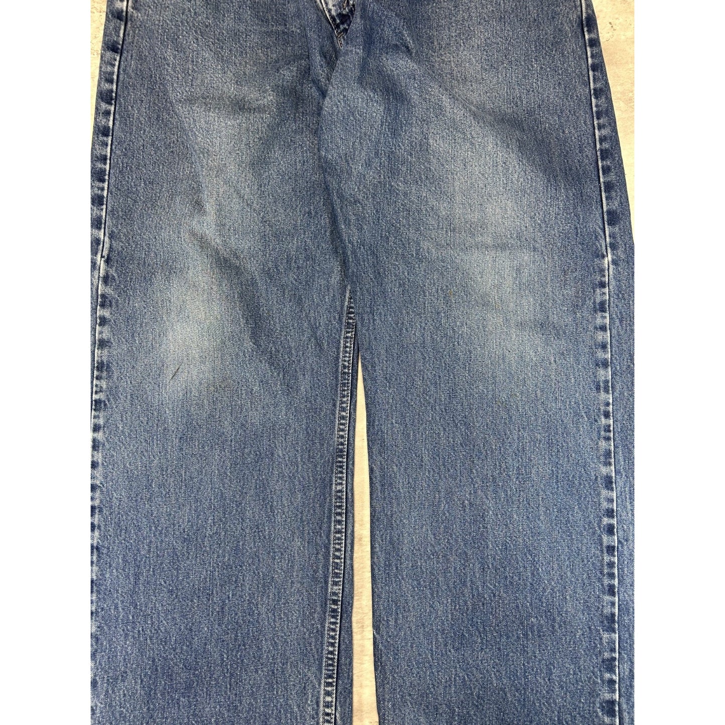 Vintage 2000s Levis Silvertab Loose Fit Dark Wash Denim Pants Size 38 Blue