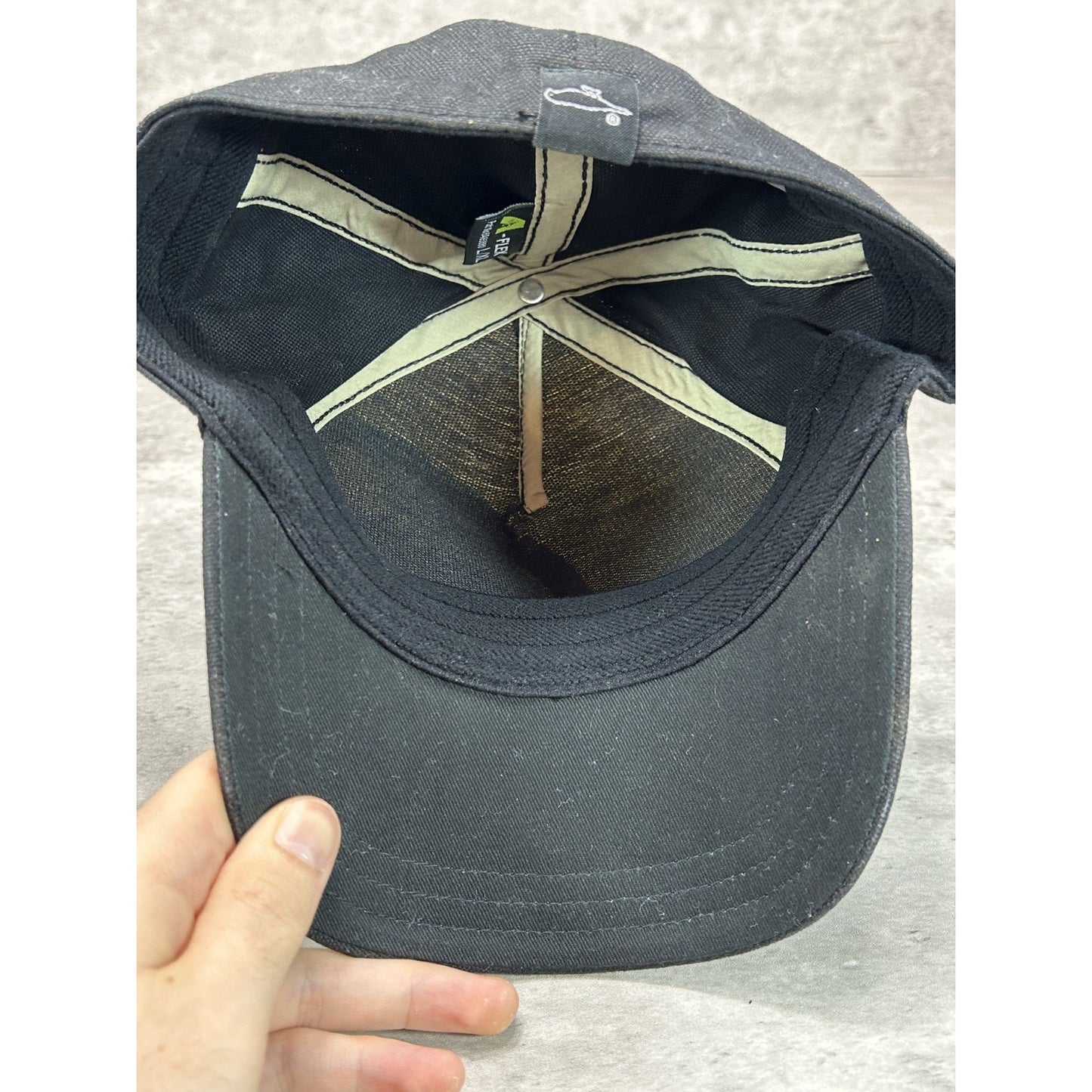 Vintage Atticus Big Bid Graphic Two Tone Snapback Hat OSFA