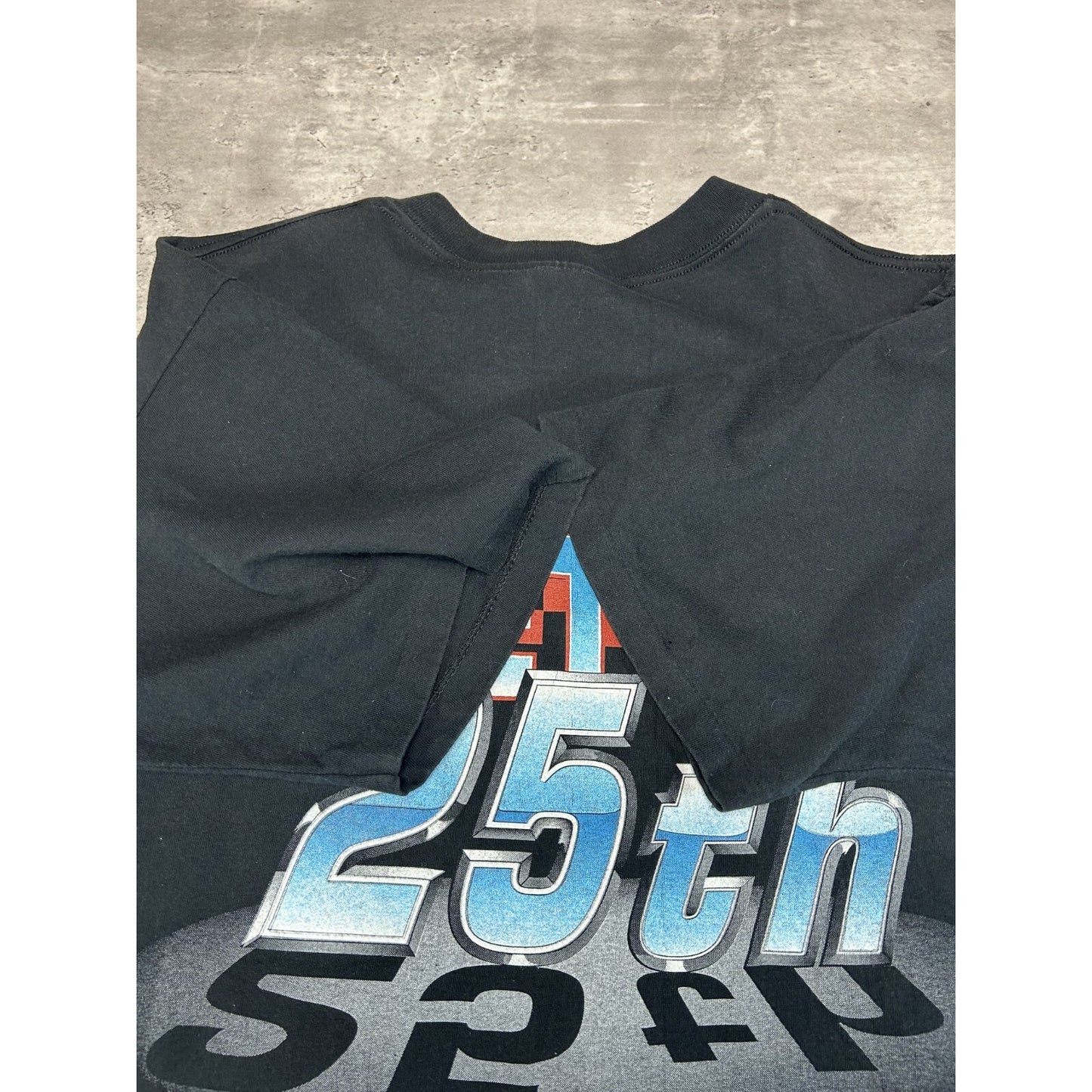 Vintage Richard Petty STP Racing Nascar Graphic T-Shirt Size 2XL Black