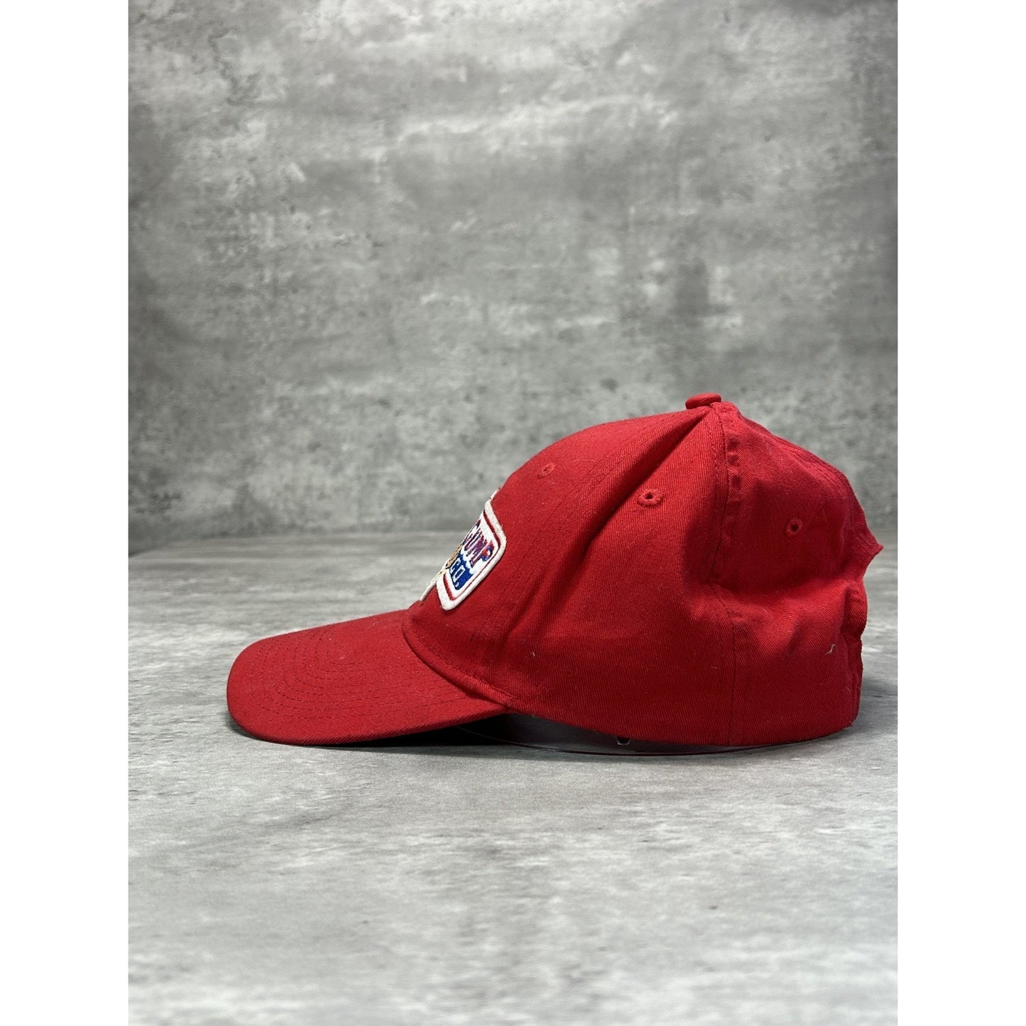 Vintage Bubba Gump Shrimp Embroidered Spellout Logo Snapback Hat OSFA