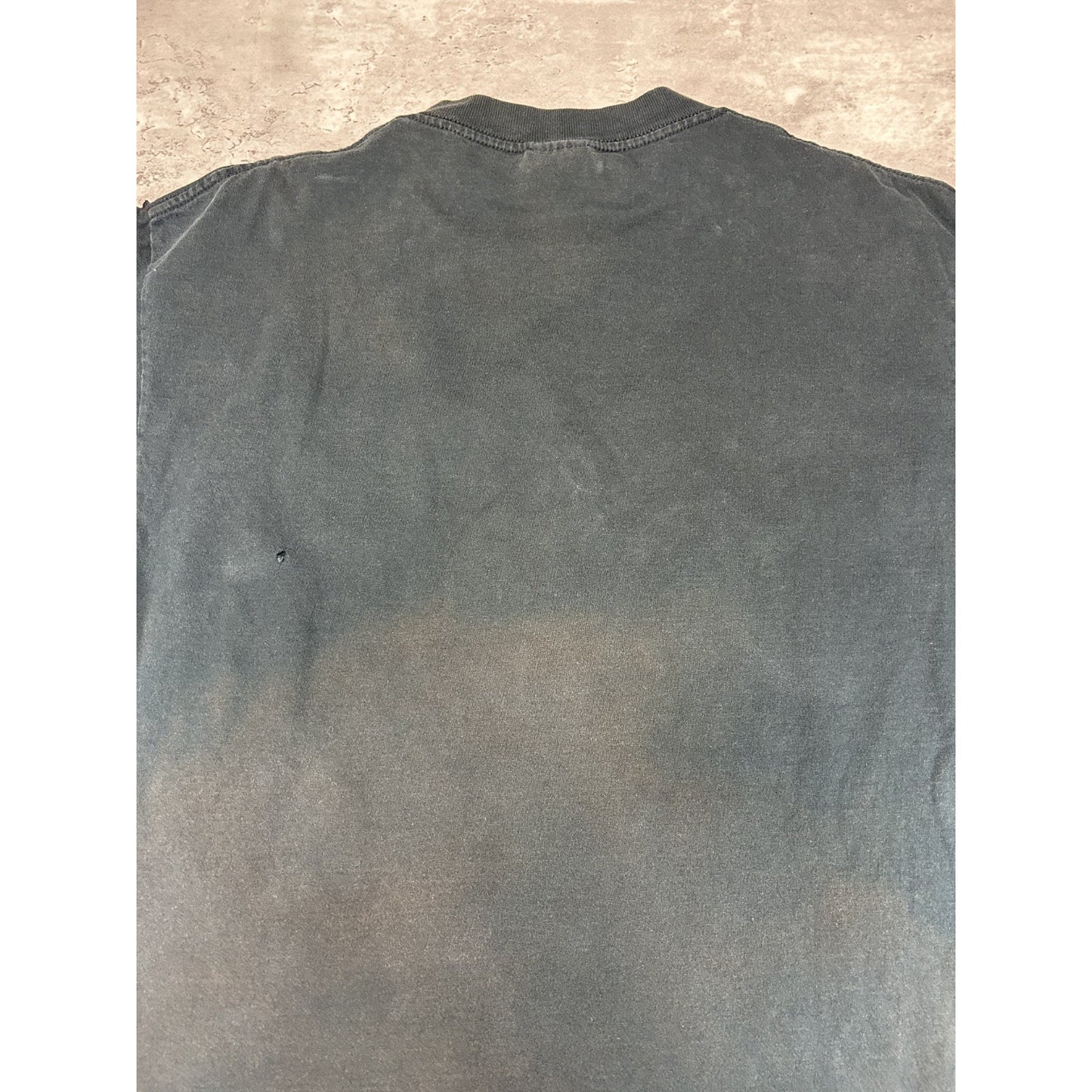 Vintage 90s Buffalo Sabres NHL Goat Head Graphic Hockey T-Shirt Size Large
