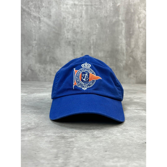 Vintage Polo Ralph Lauren Institute Nautique Embroidered Crest Stapback Hat OSFA