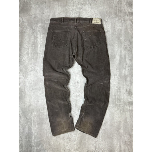 Vintage Patagonia Worn Wear Straight Leg Corduroy Pants Size 40 Brown