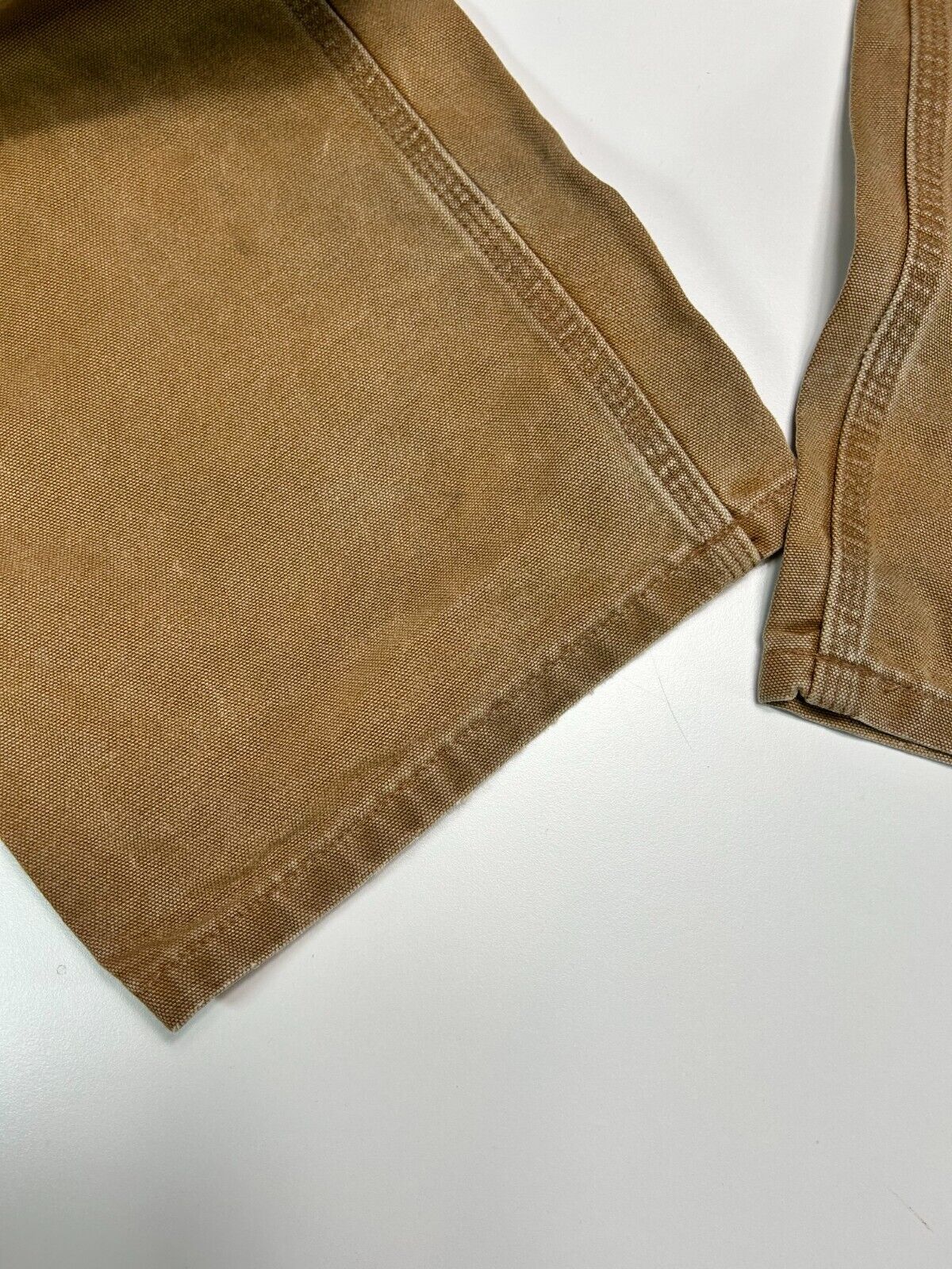 Vintage Carhartt Canvas Work Wear Carpenter Pants Size 34W Beige