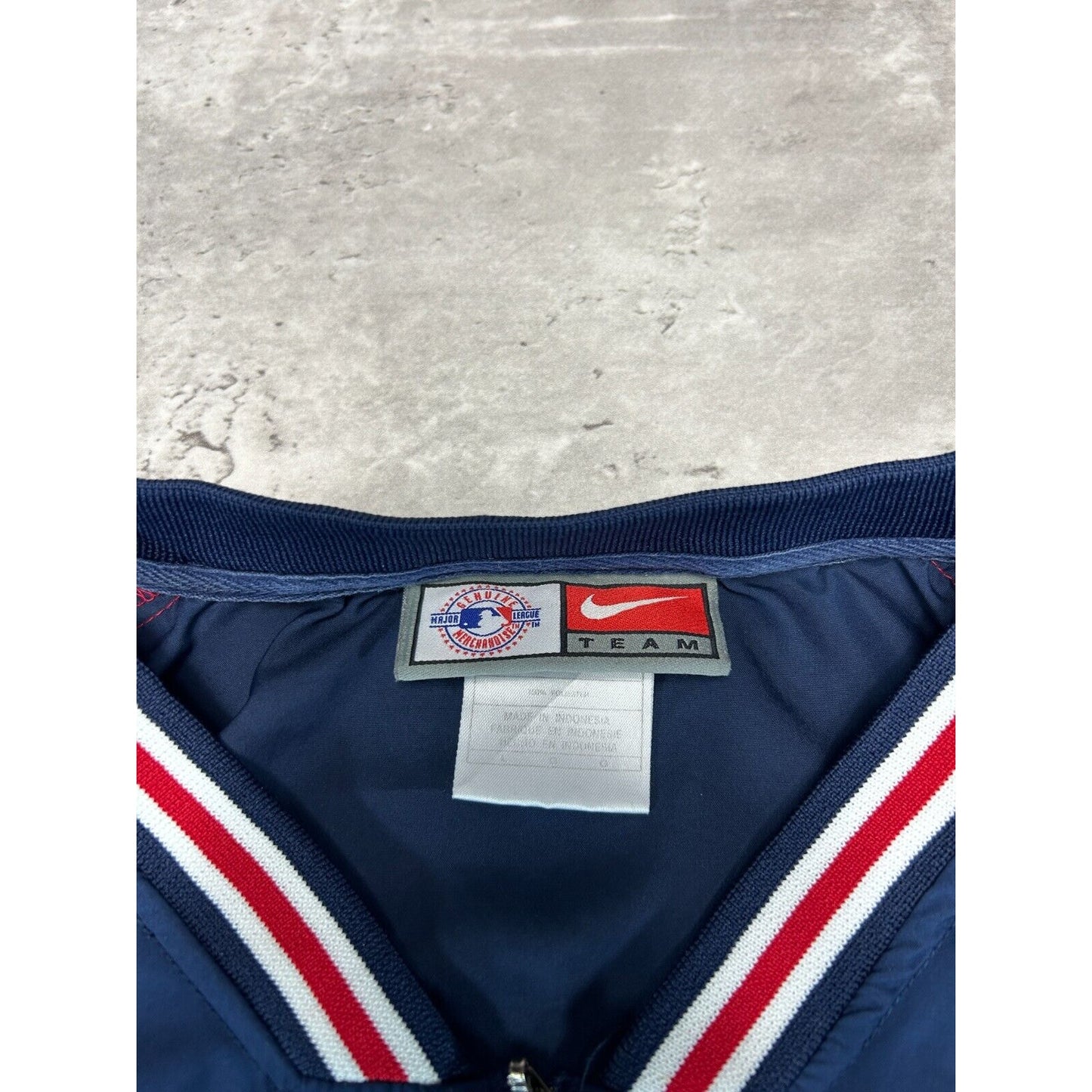 Vintage St Louis Cardinals MLB NIke Nylon Pullover Windbreaker Jacket Size Large