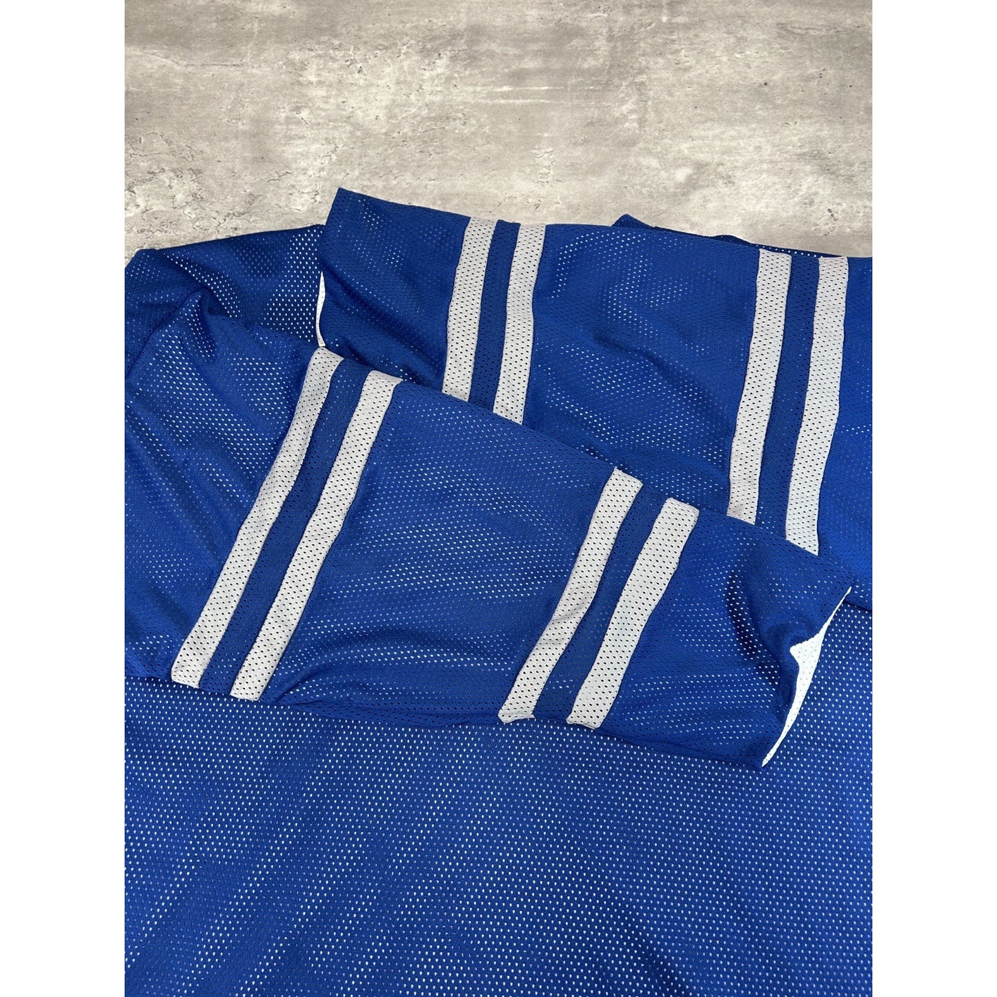 Vintage 90s Labatt Blue Pilsner Beer Promo Reversible Hockey Jersey Size Large