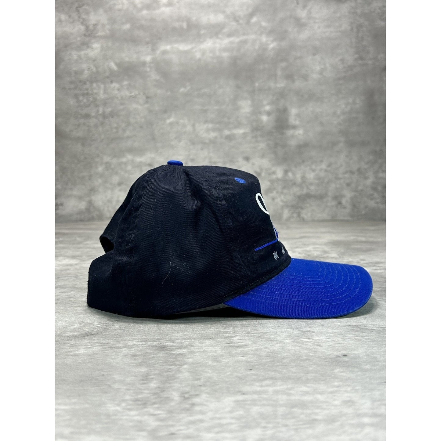 Vintage 90s Orlando Magic NBA Embroidered Spellout Basketball Snapback Hat OSFA