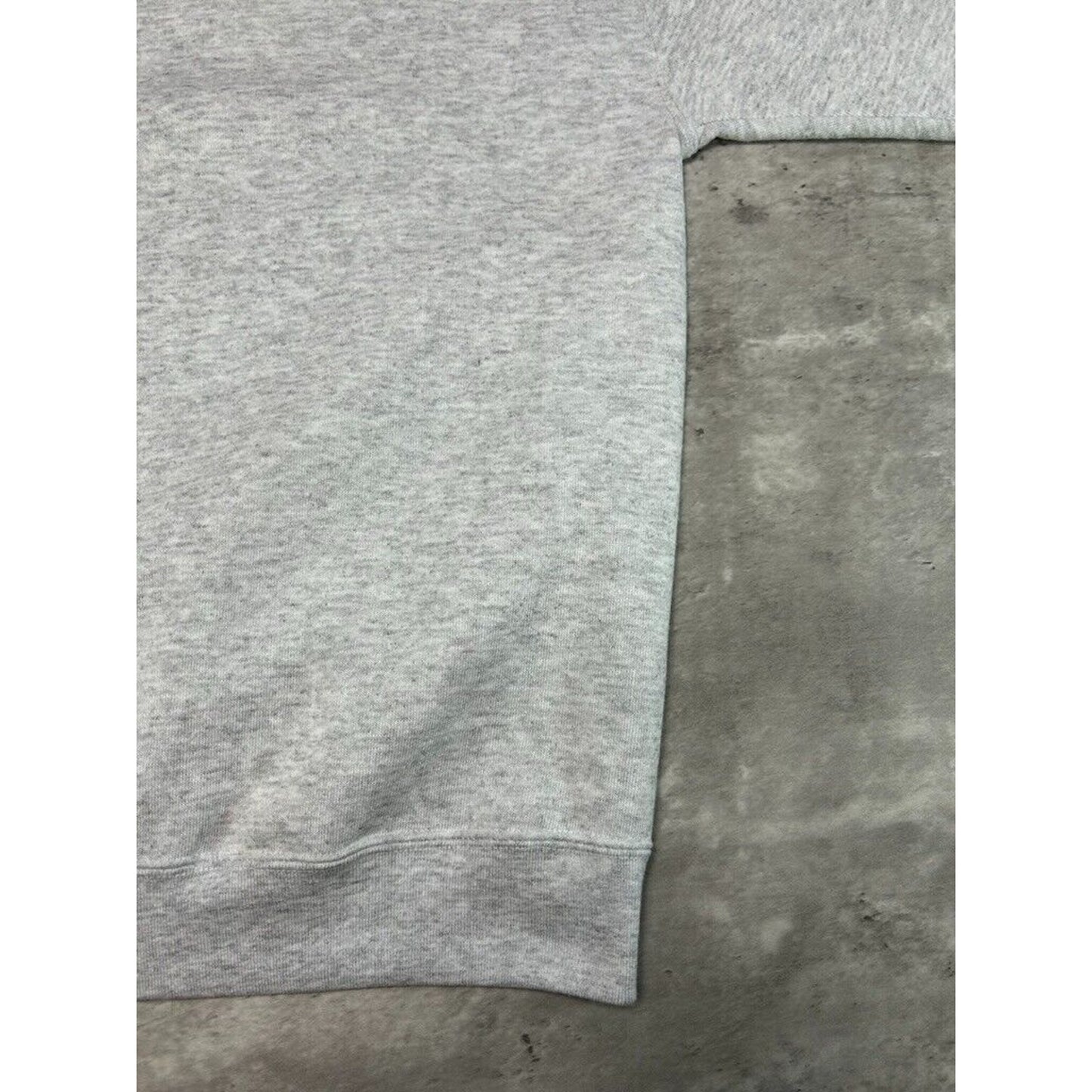 Vintage 90s Guess Embroidered Spell Out Pullover Sweatshirt Size Large Gray