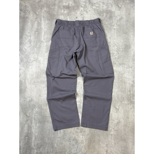 Vintage Carhartt Ripstop Workwear Utility Cargo Pants Size Medium S Purple